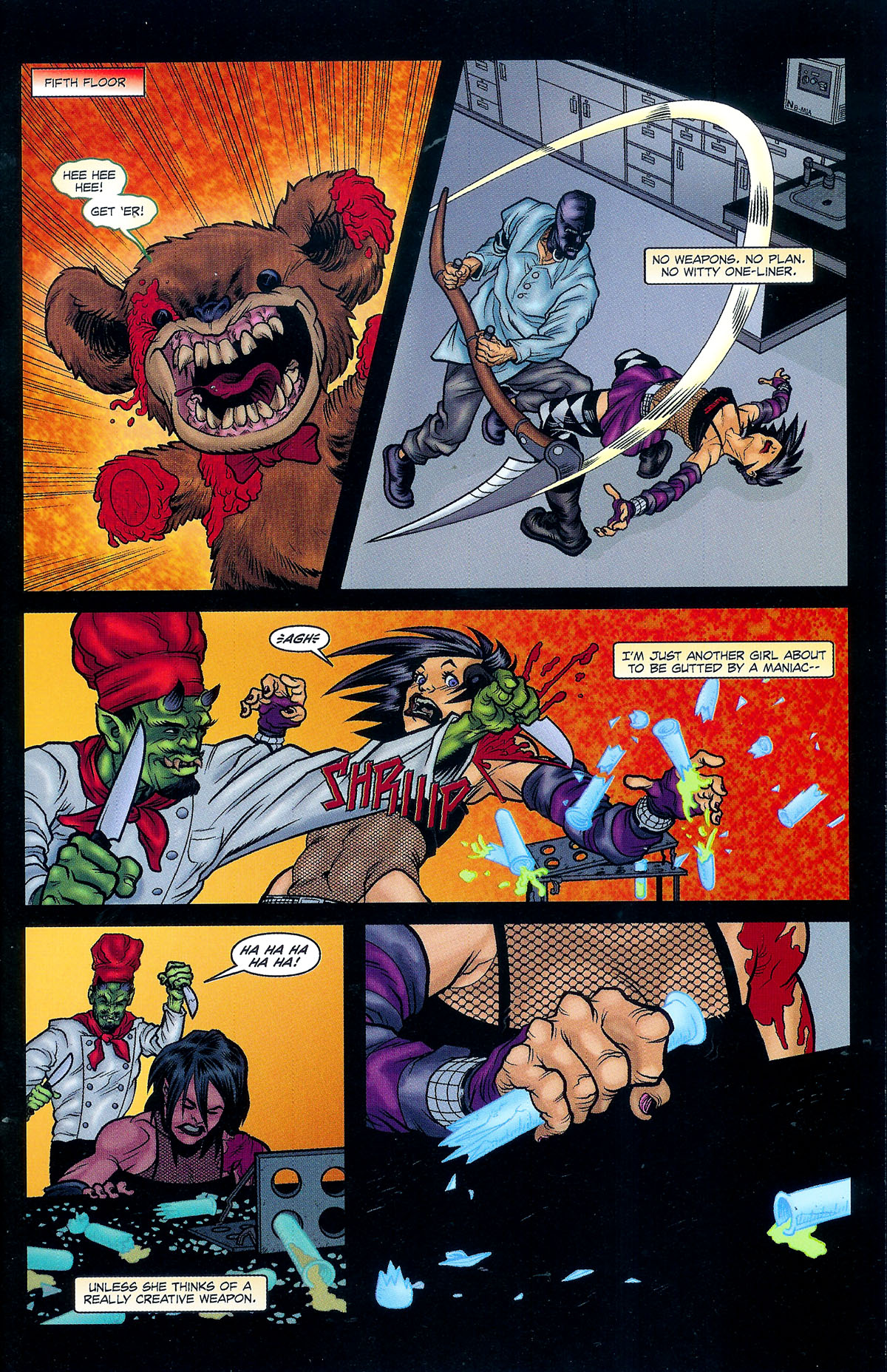 Read online Hack/Slash: Slice Hard comic -  Issue #1 - 31