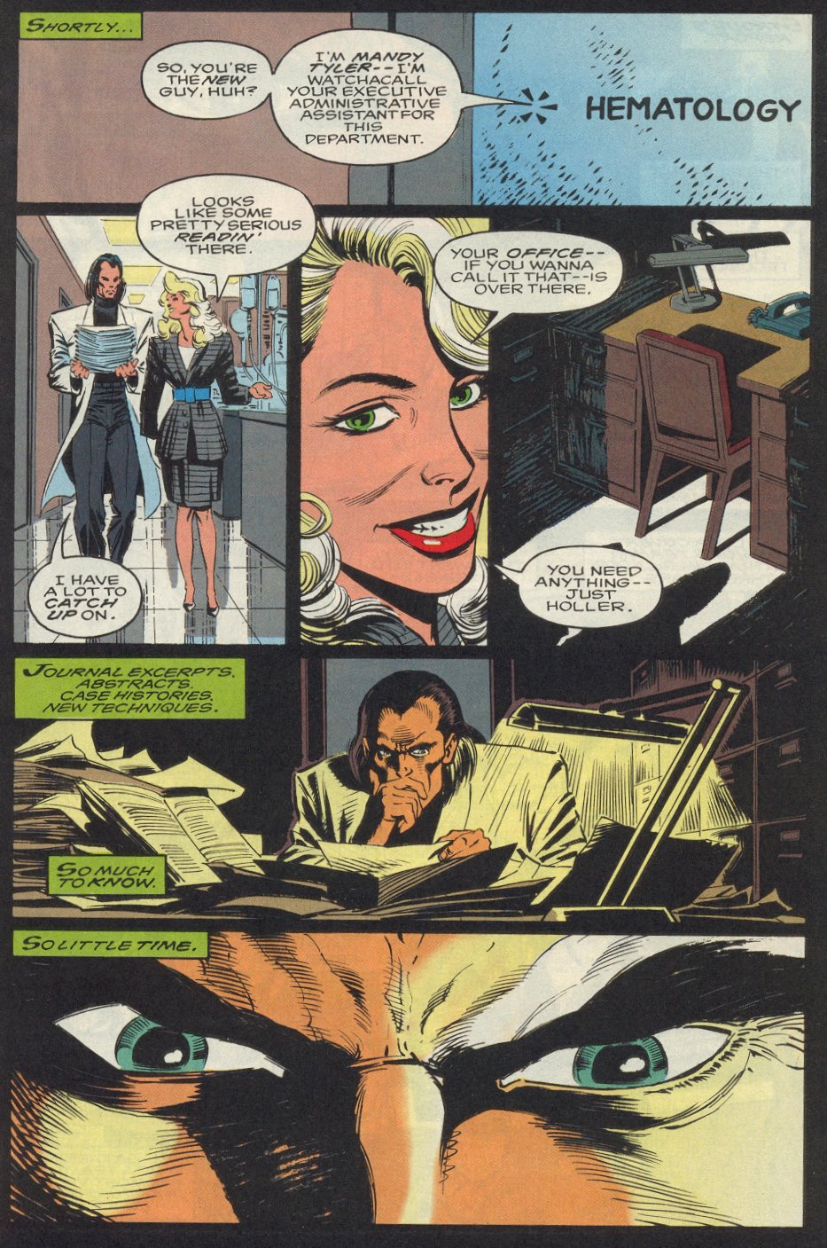 Read online Morbius: The Living Vampire (1992) comic -  Issue #7 - 7