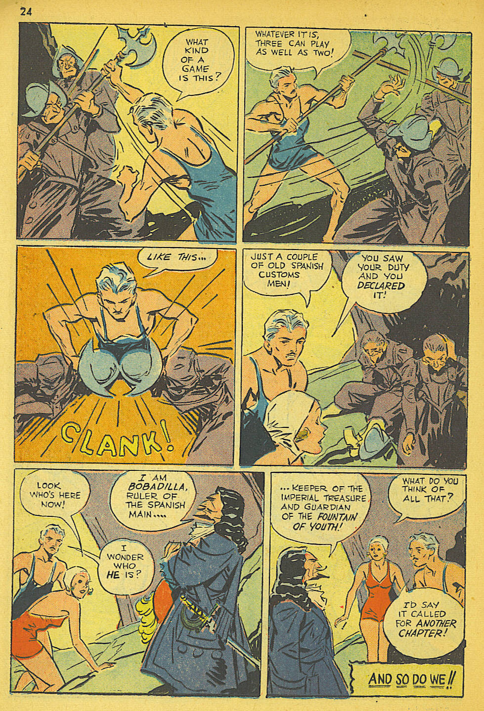 Read online Super-Magician Comics comic -  Issue #19 - 24