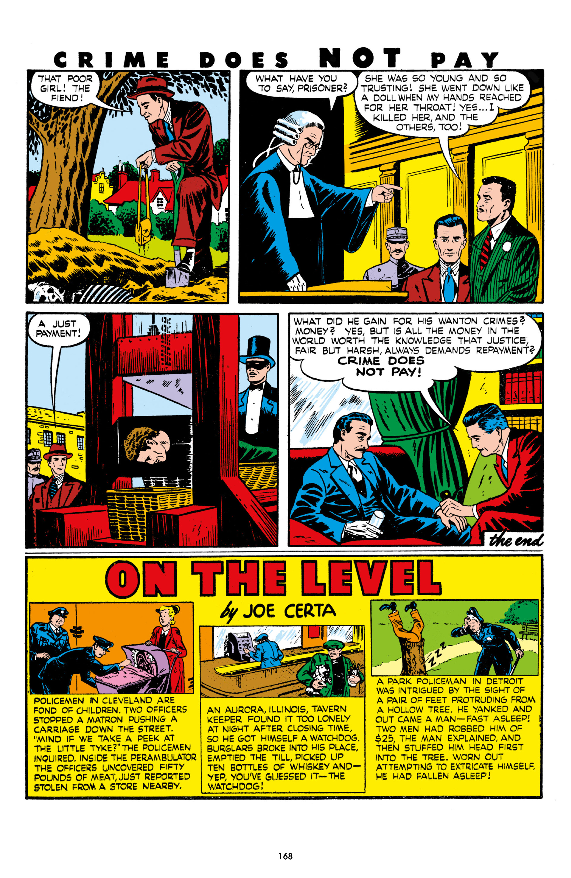 Read online Crime Does Not Pay Archives comic -  Issue # TPB 7 (Part 2) - 70