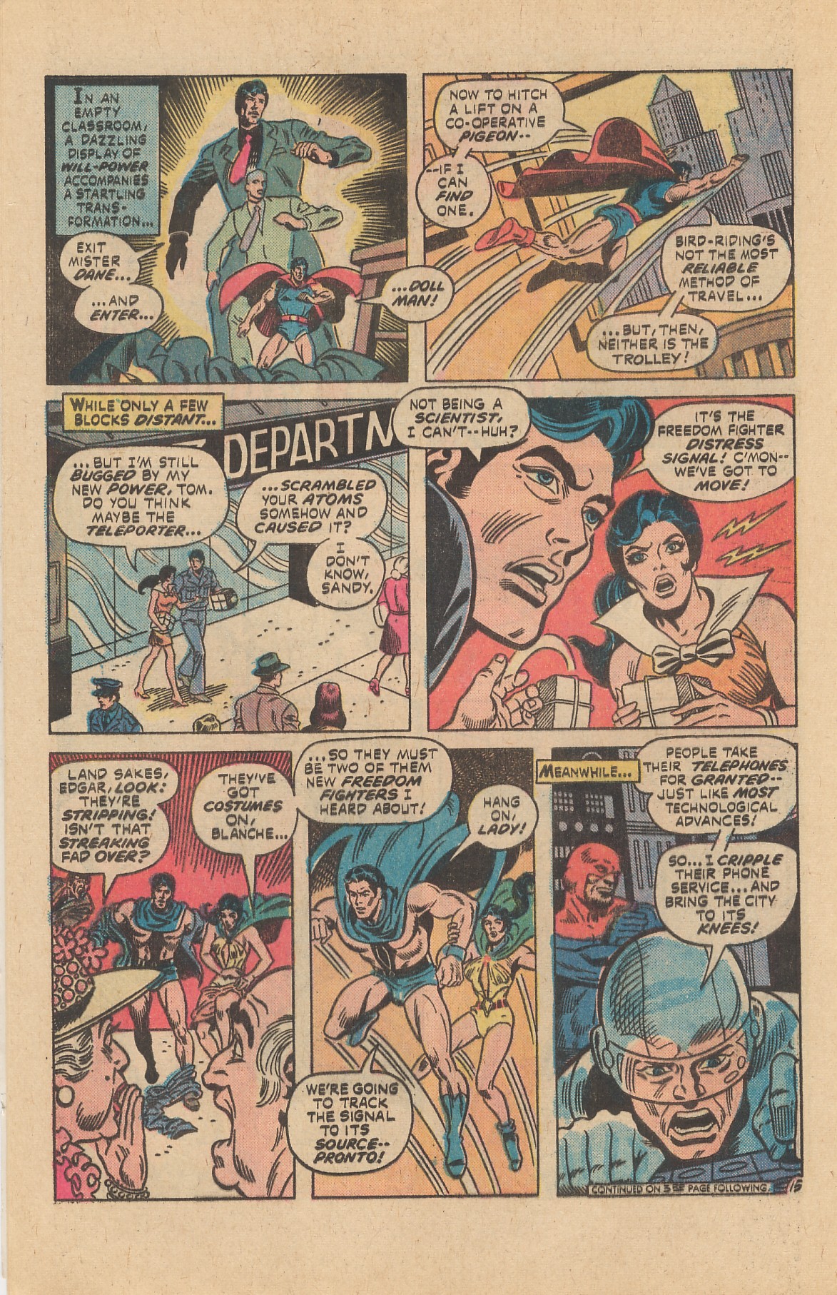 Read online Freedom Fighters (1976) comic -  Issue #1 - 28