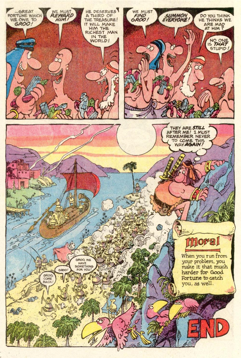 Read online Sergio Aragonés Groo the Wanderer comic -  Issue #14 - 23
