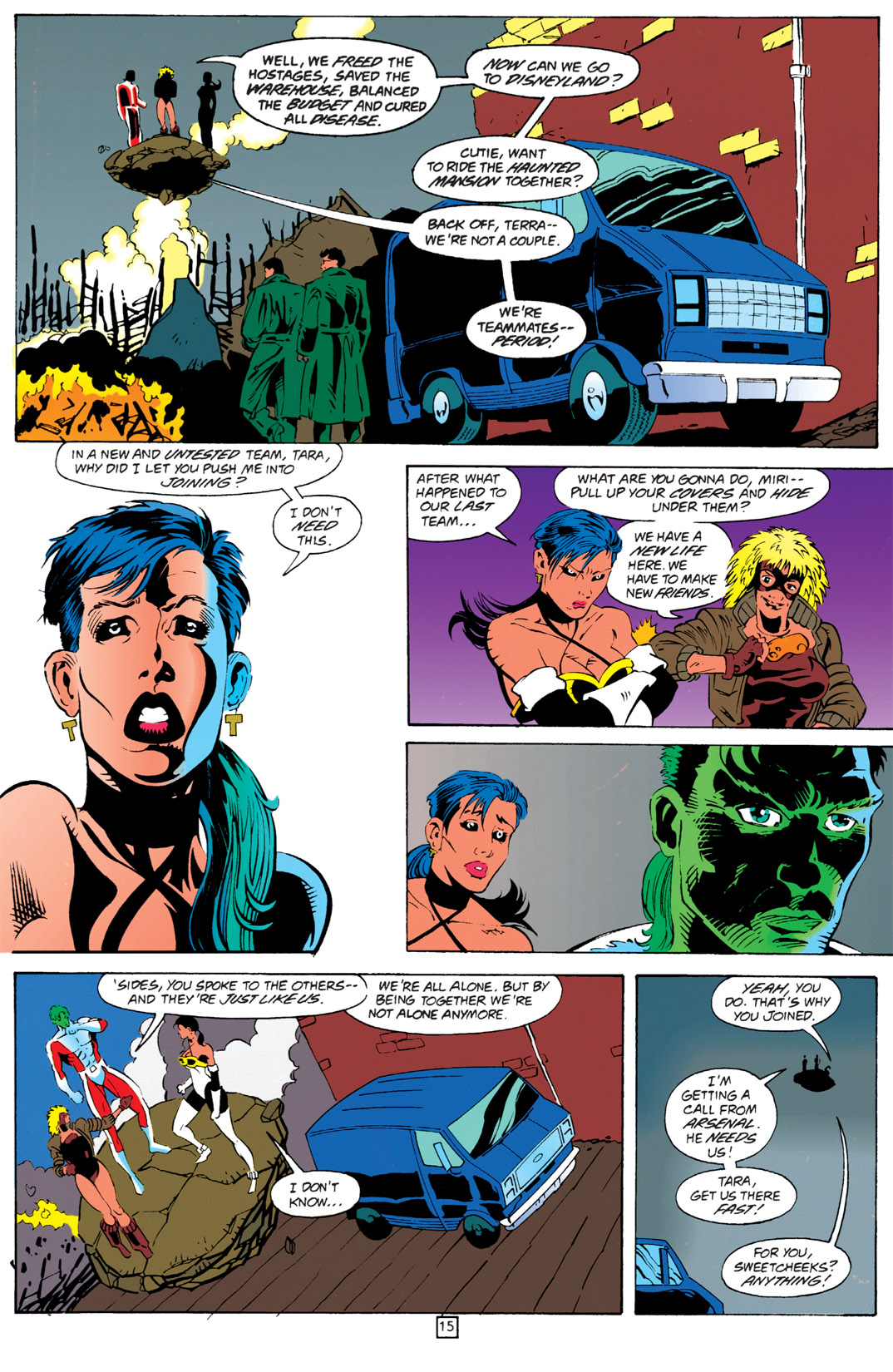 Read online The New Titans (1988) comic -  Issue #0 - 15