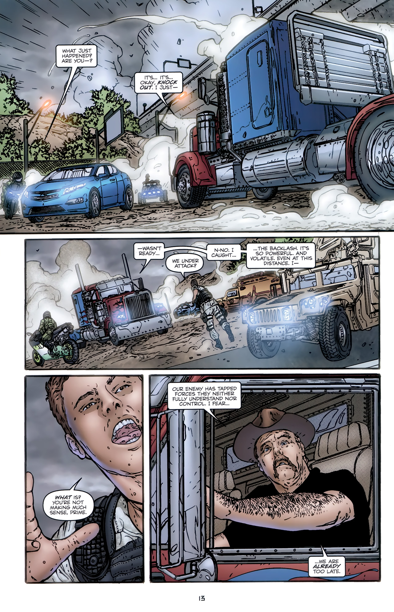 Read online Transformers: Nefarious comic -  Issue #5 - 16