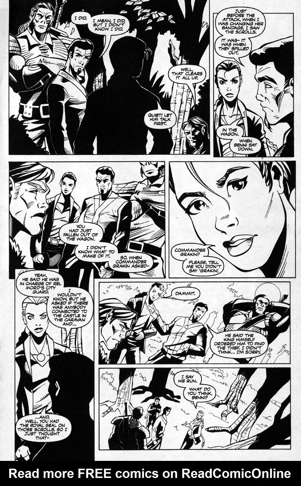 Read online Dungeons & Dragons: Black & White comic -  Issue #2 - 12