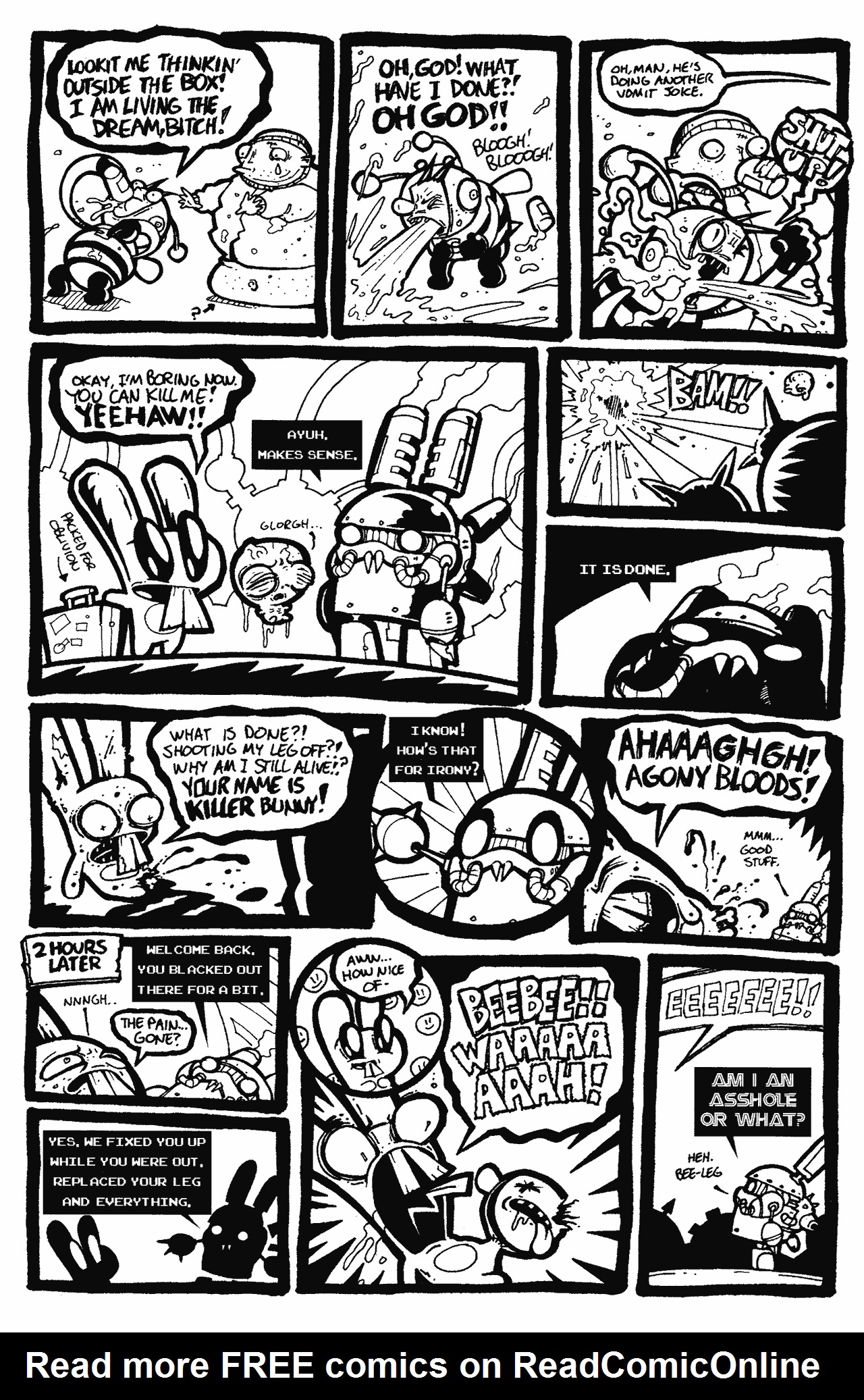 Read online Filler Bunny comic -  Issue #3 - 17
