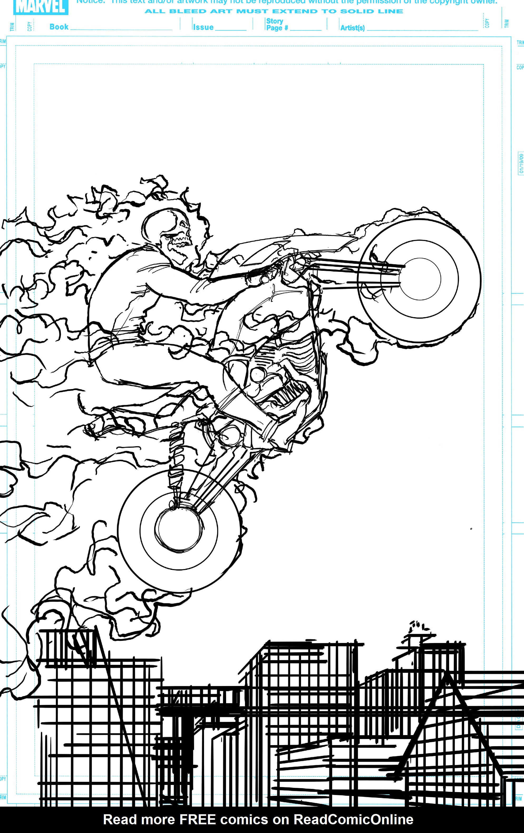 Read online Ghost Rider (2019) comic -  Issue # _Director's Cut - 101