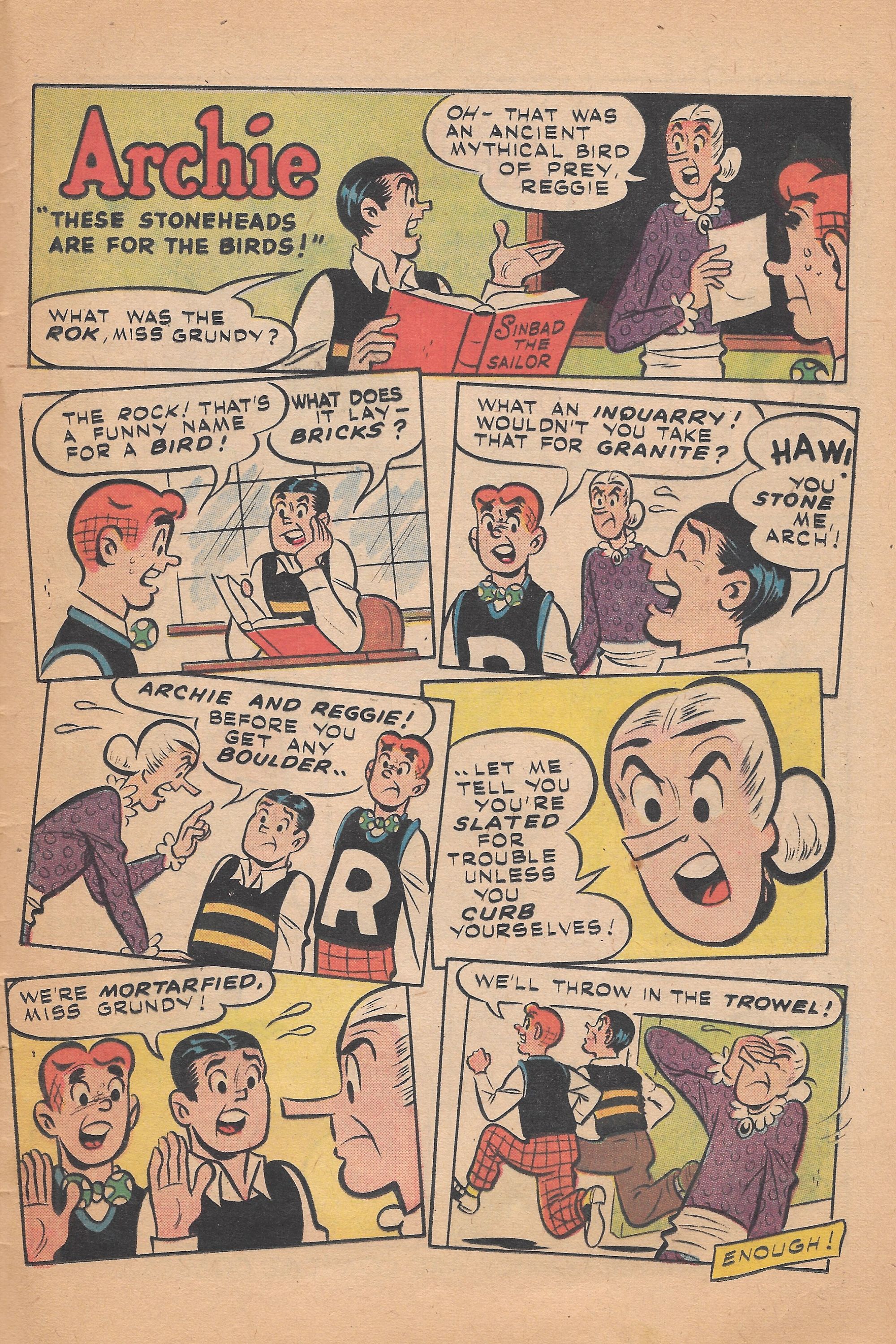 Read online Archie's Joke Book Magazine comic -  Issue #40 - 33