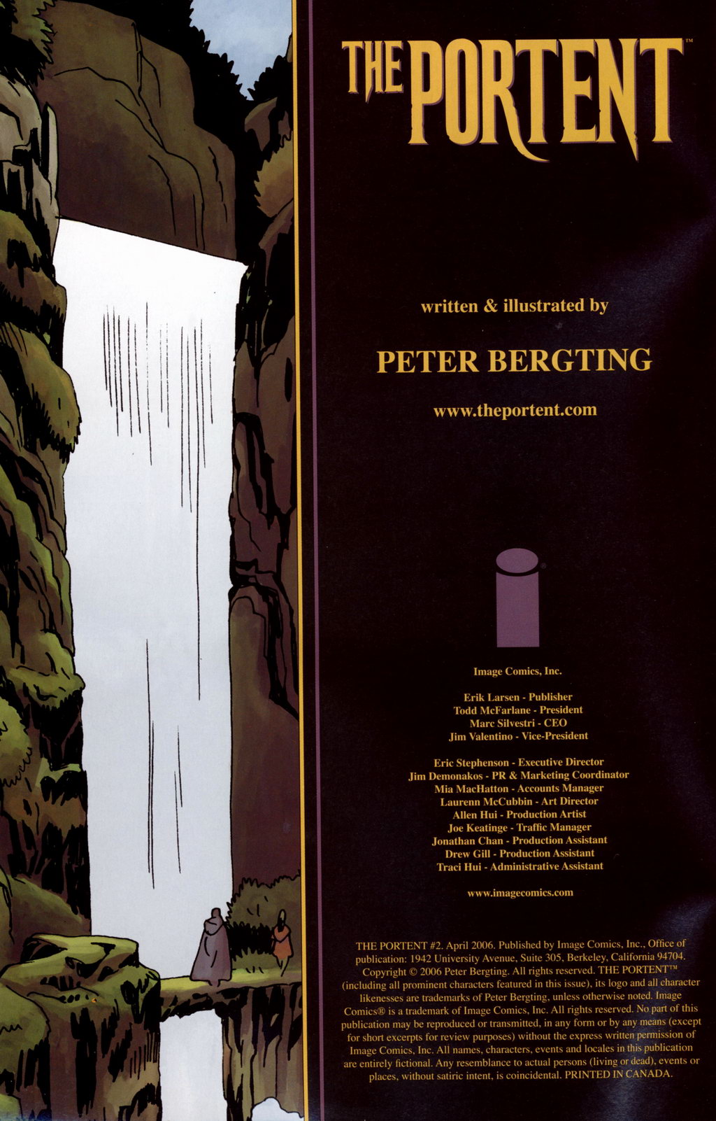 Read online The Portent comic -  Issue #2 - 2