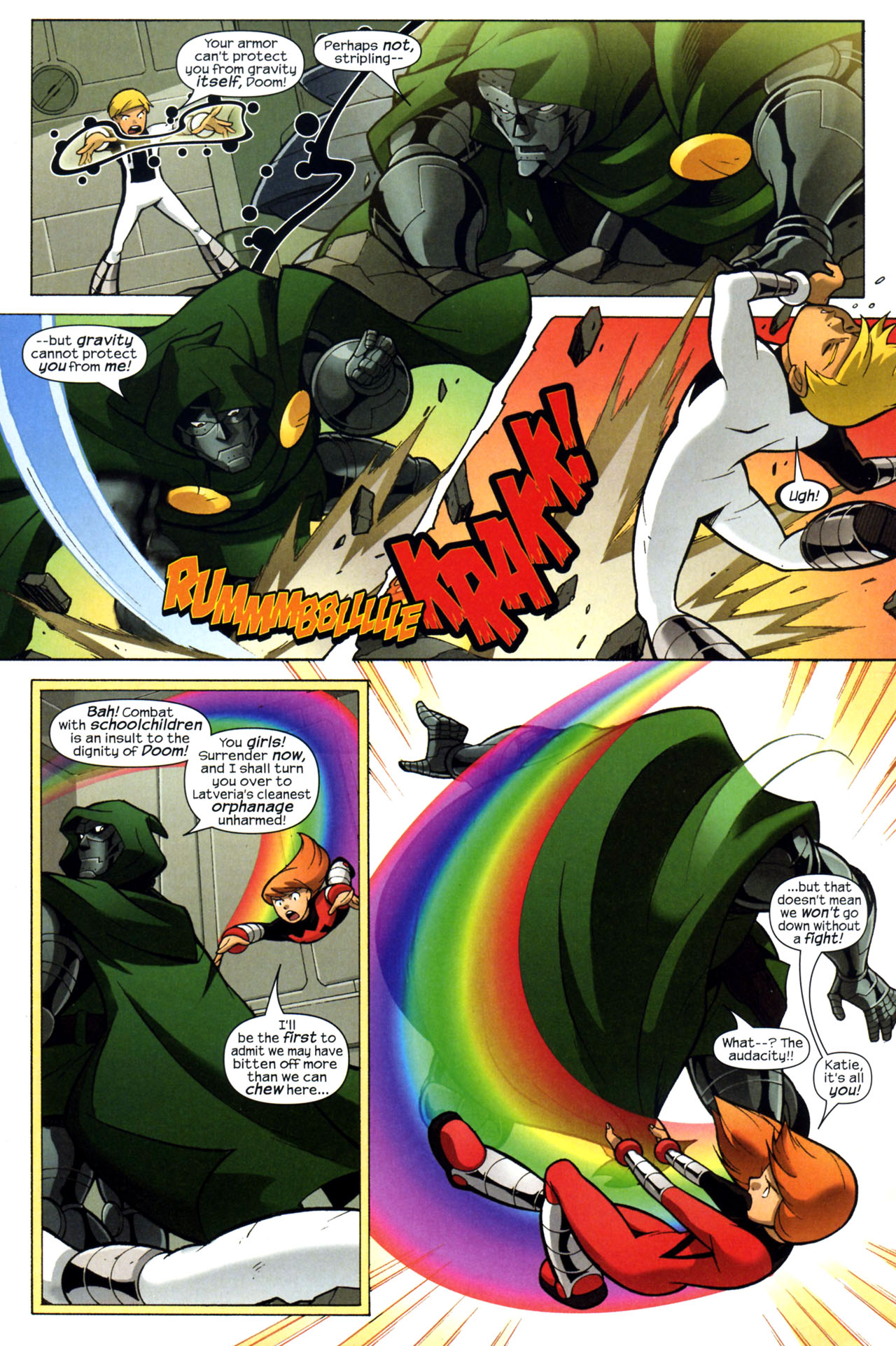 Read online Fantastic Four and Power Pack comic -  Issue #3 - 19