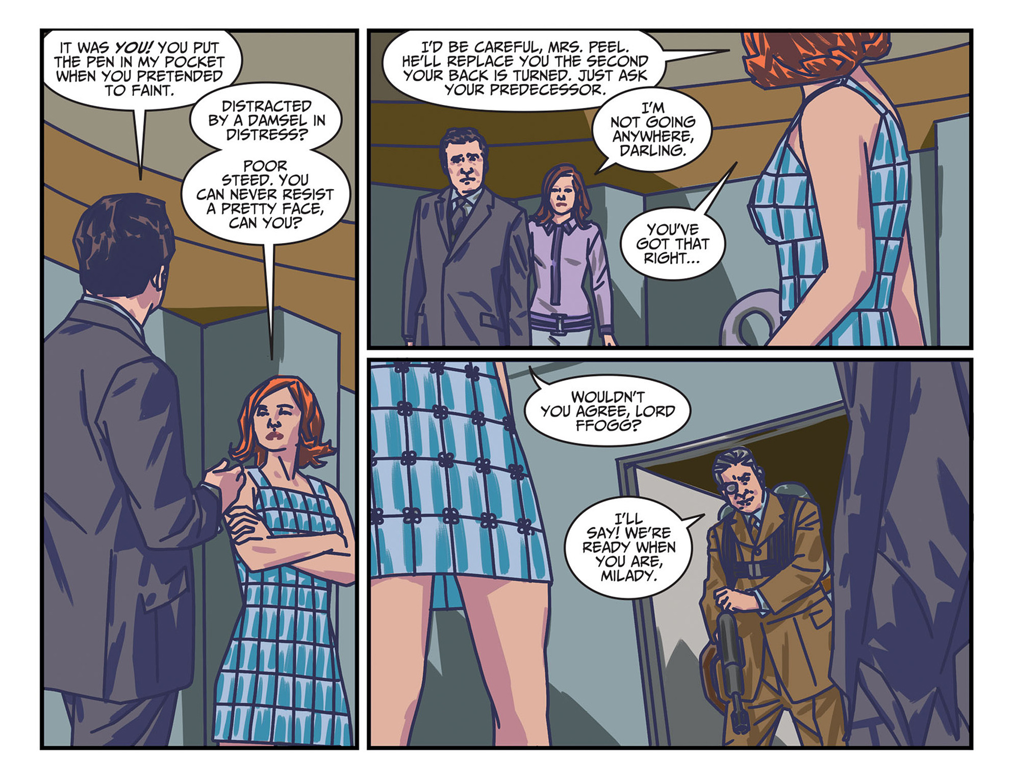 Read online Batman '66 Meets Steed and Mrs Peel comic -  Issue #6 - 14