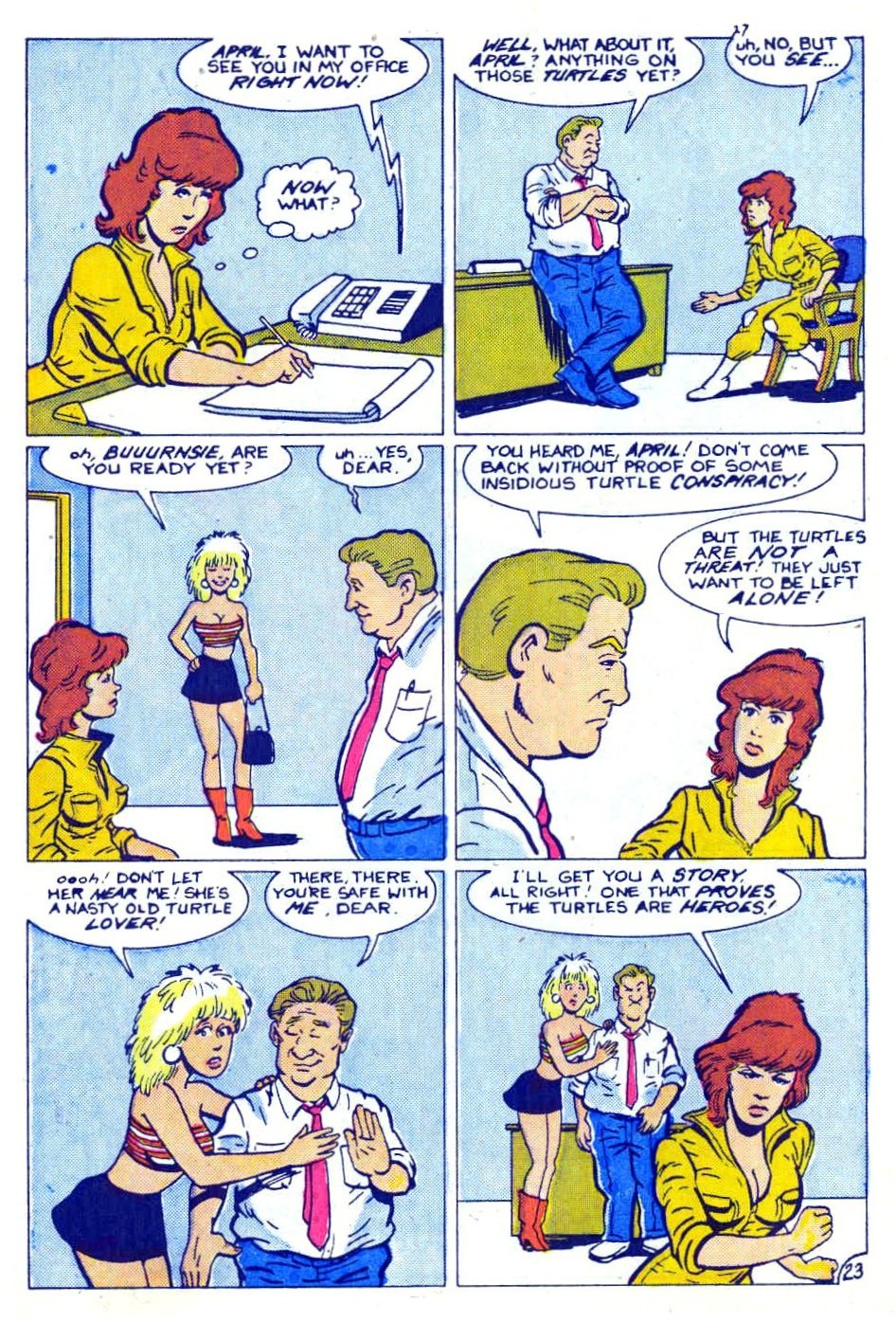 Read online Teenage Mutant Ninja Turtles Adventures (1989) comic -  Issue #1 - 25