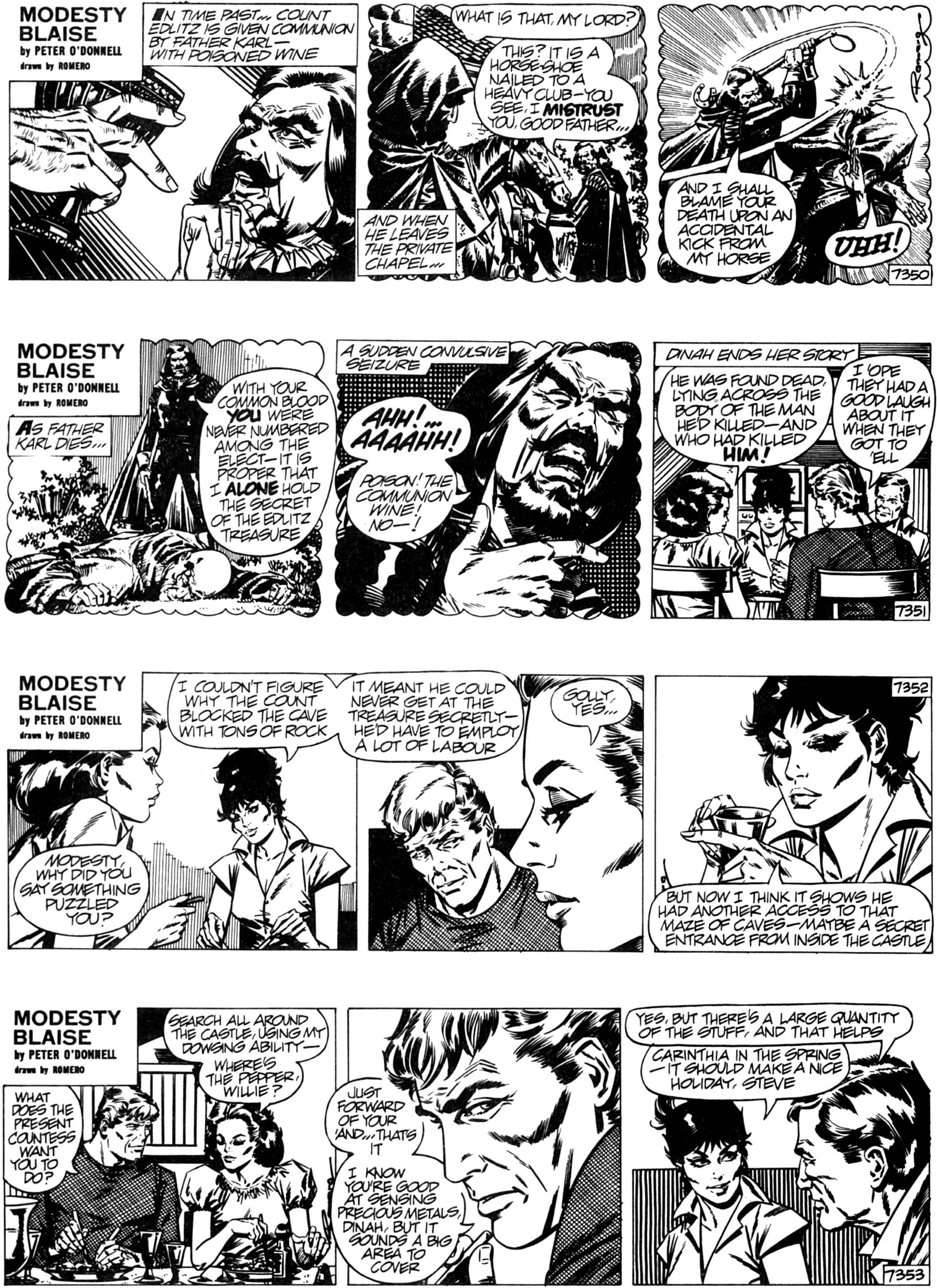 Read online Modesty Blaise: Lady in the Dark comic -  Issue # Full - 5