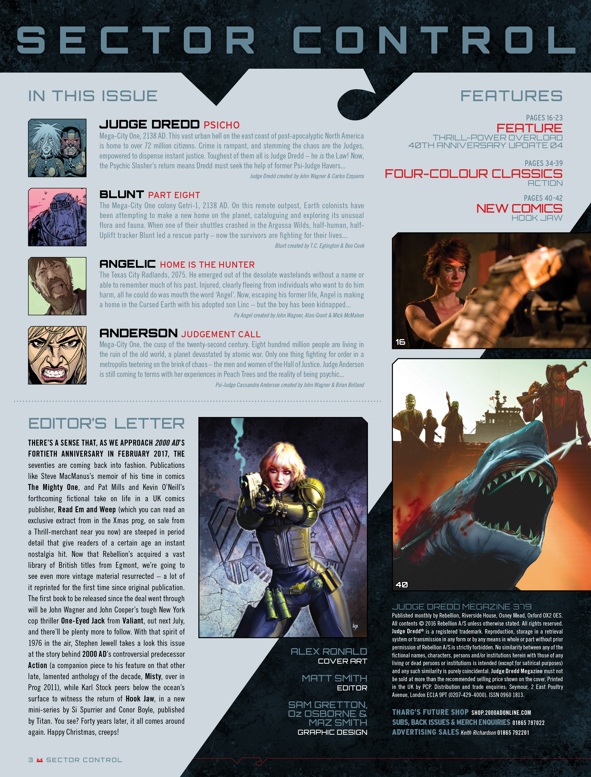 Read online Judge Dredd Megazine (Vol. 5) comic -  Issue #379 - 3