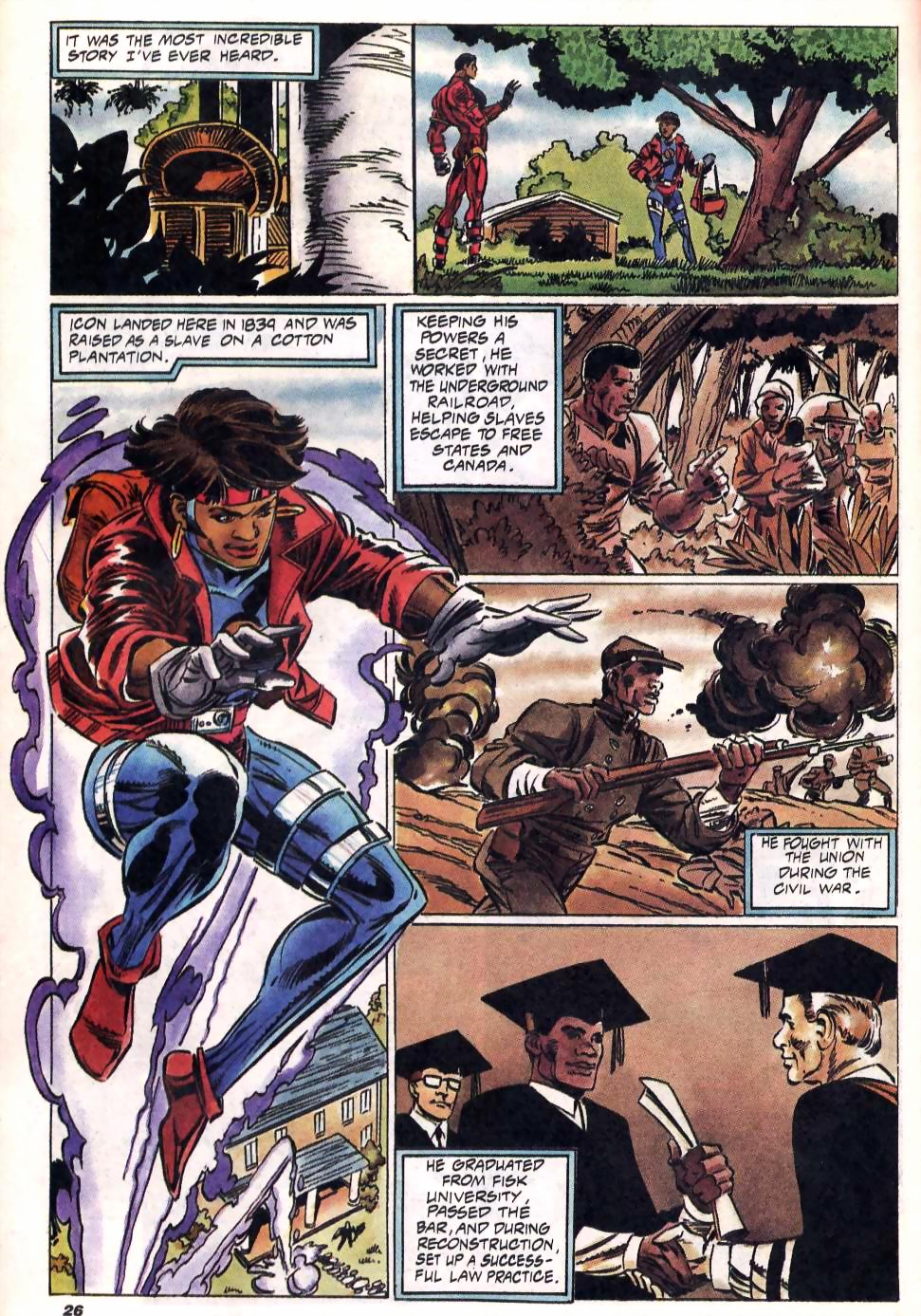 Read online Icon comic -  Issue #8 - 20