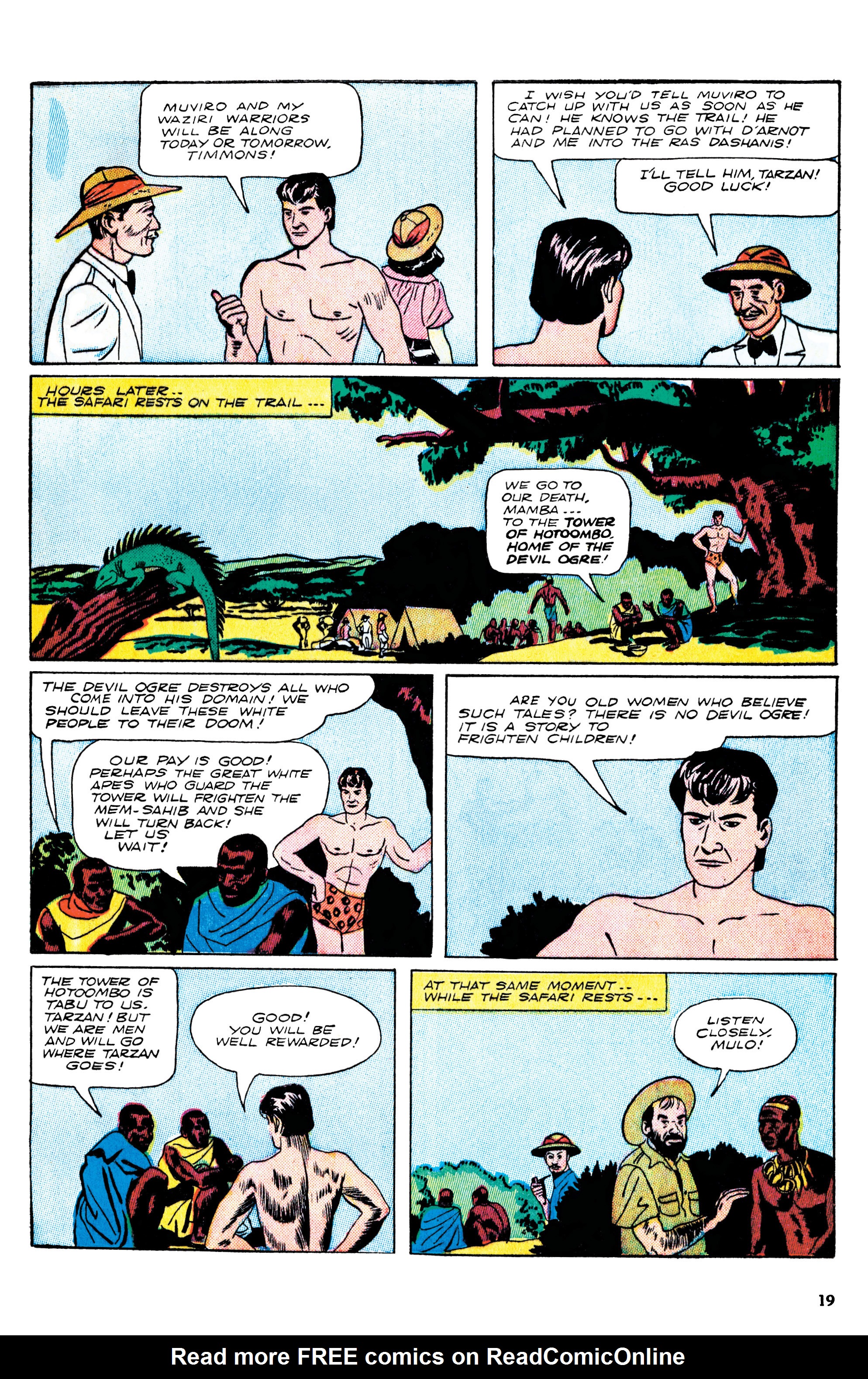 Read online Edgar Rice Burroughs Tarzan: The Jesse Marsh Years Omnibus comic -  Issue # TPB (Part 1) - 20