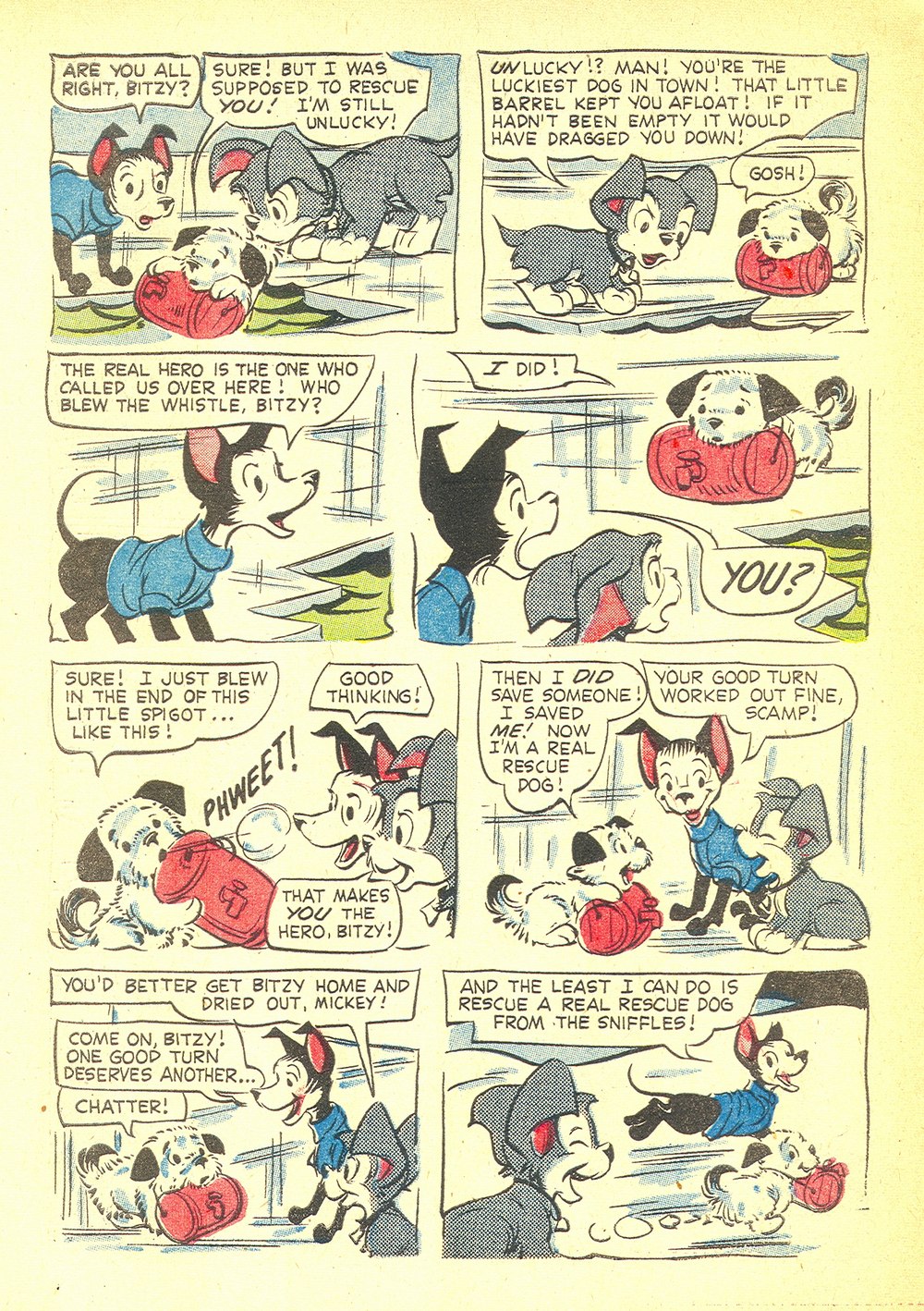 Read online Scamp (1958) comic -  Issue #8 - 10