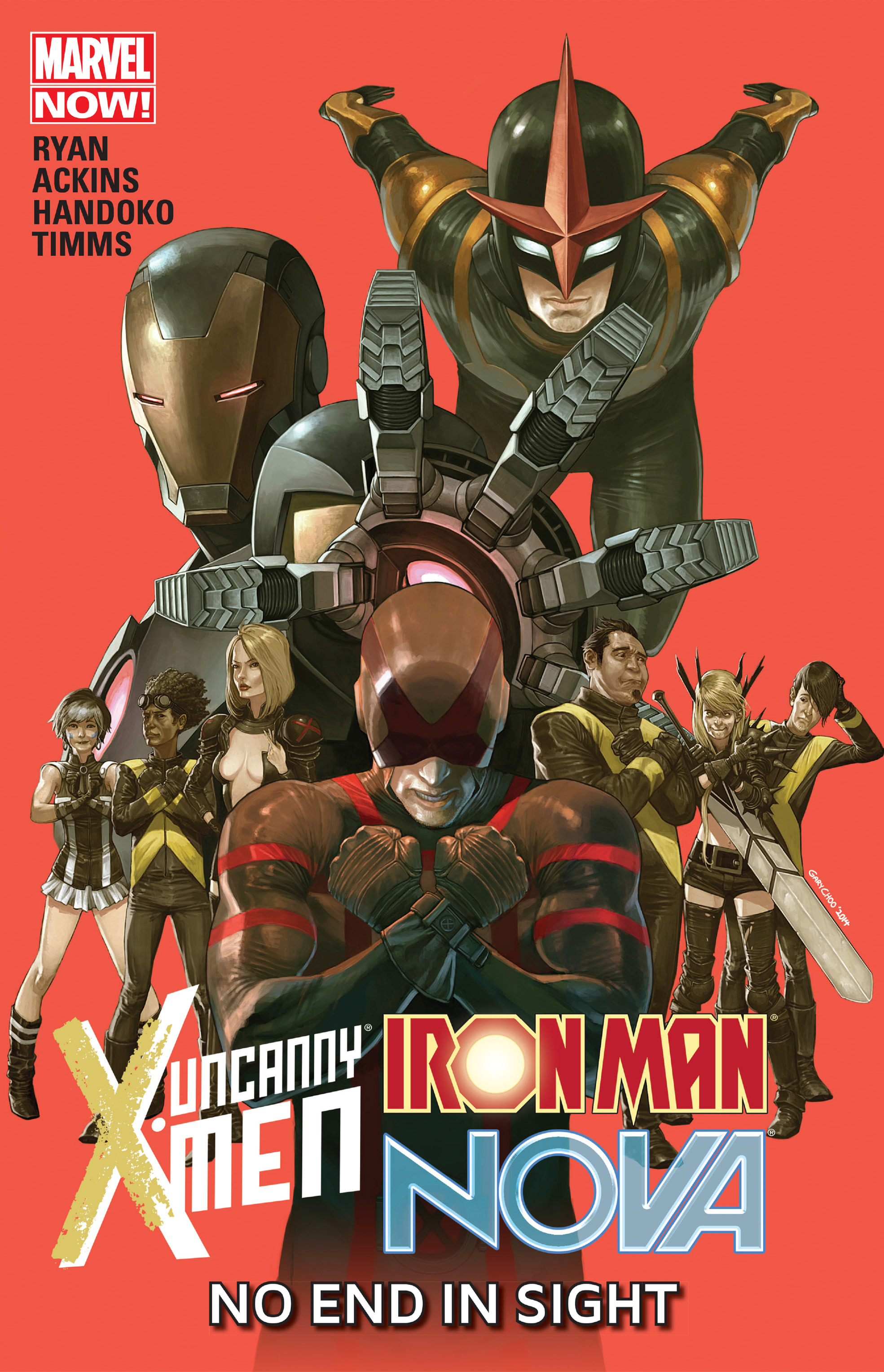 Read online Uncanny X-Men/Iron Man/Nova: No End In Sight comic -  Issue # TPB - 1