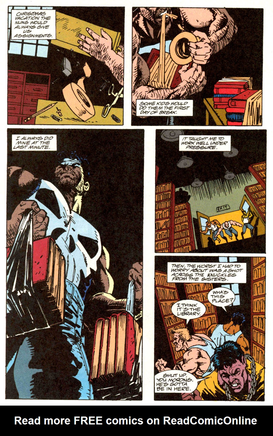 Read online The Punisher Back to School Special comic -  Issue #1 - 32