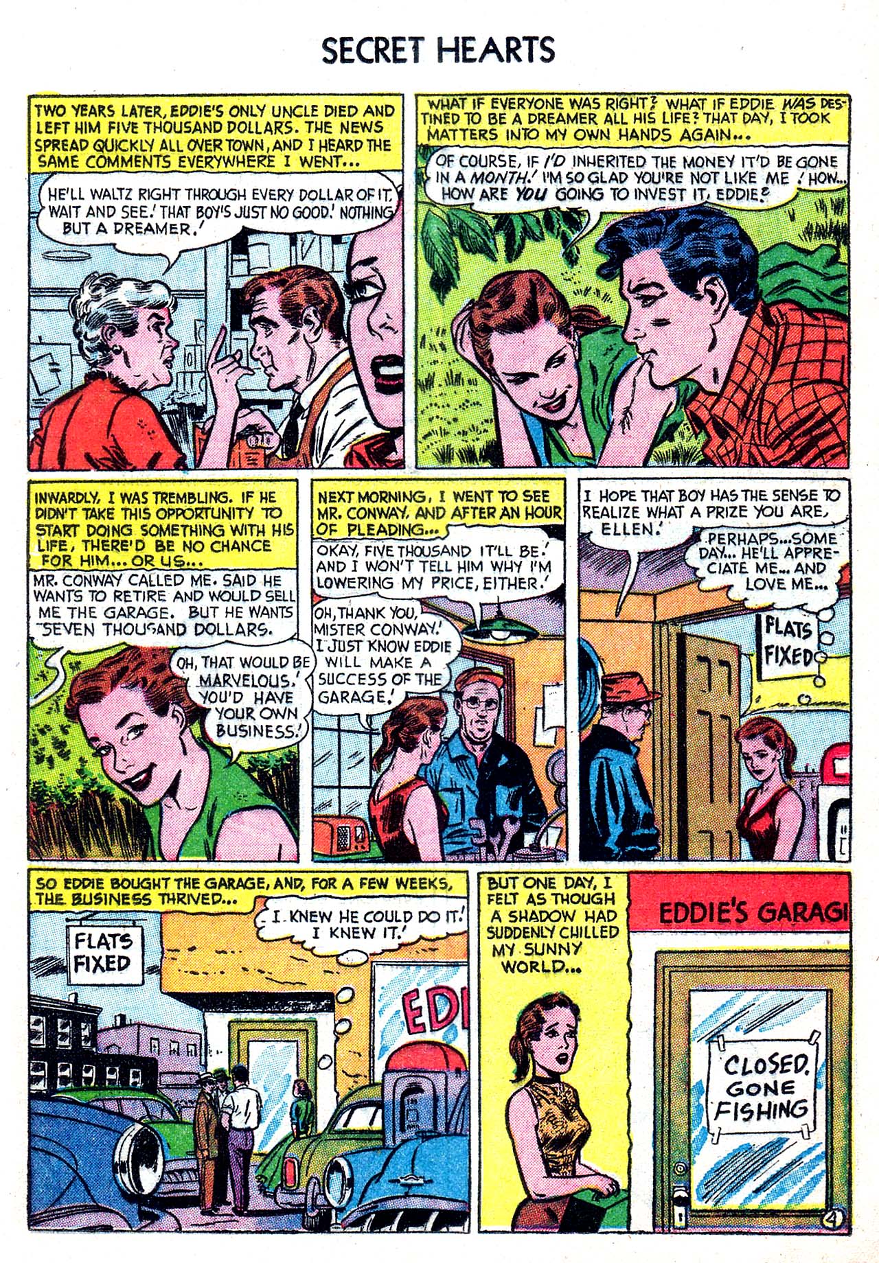 Read online Secret Hearts comic -  Issue #20 - 20