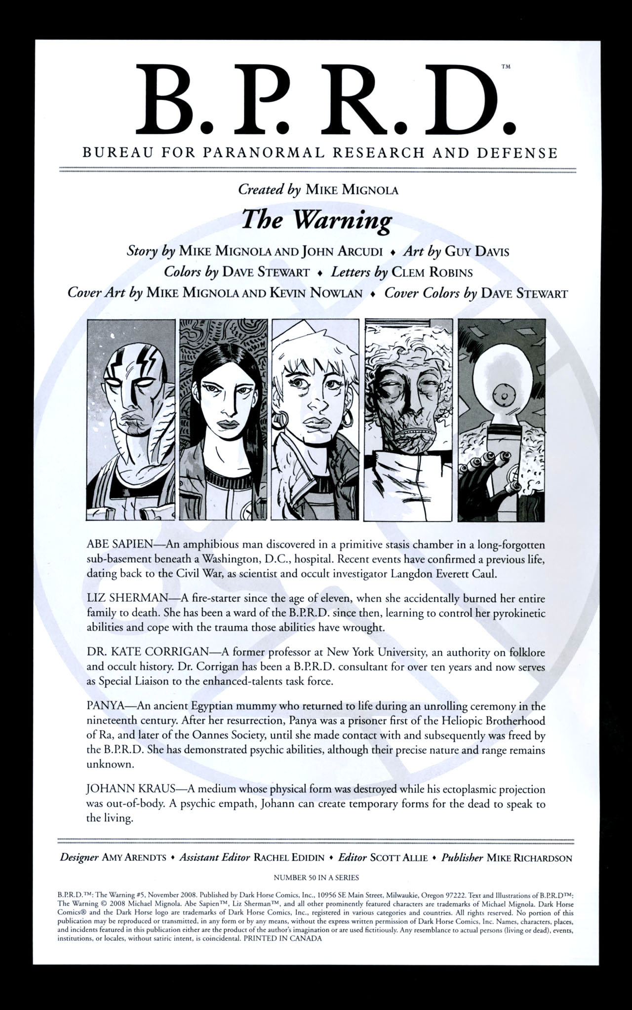 Read online B.P.R.D.: The Warning comic -  Issue #5 - 2