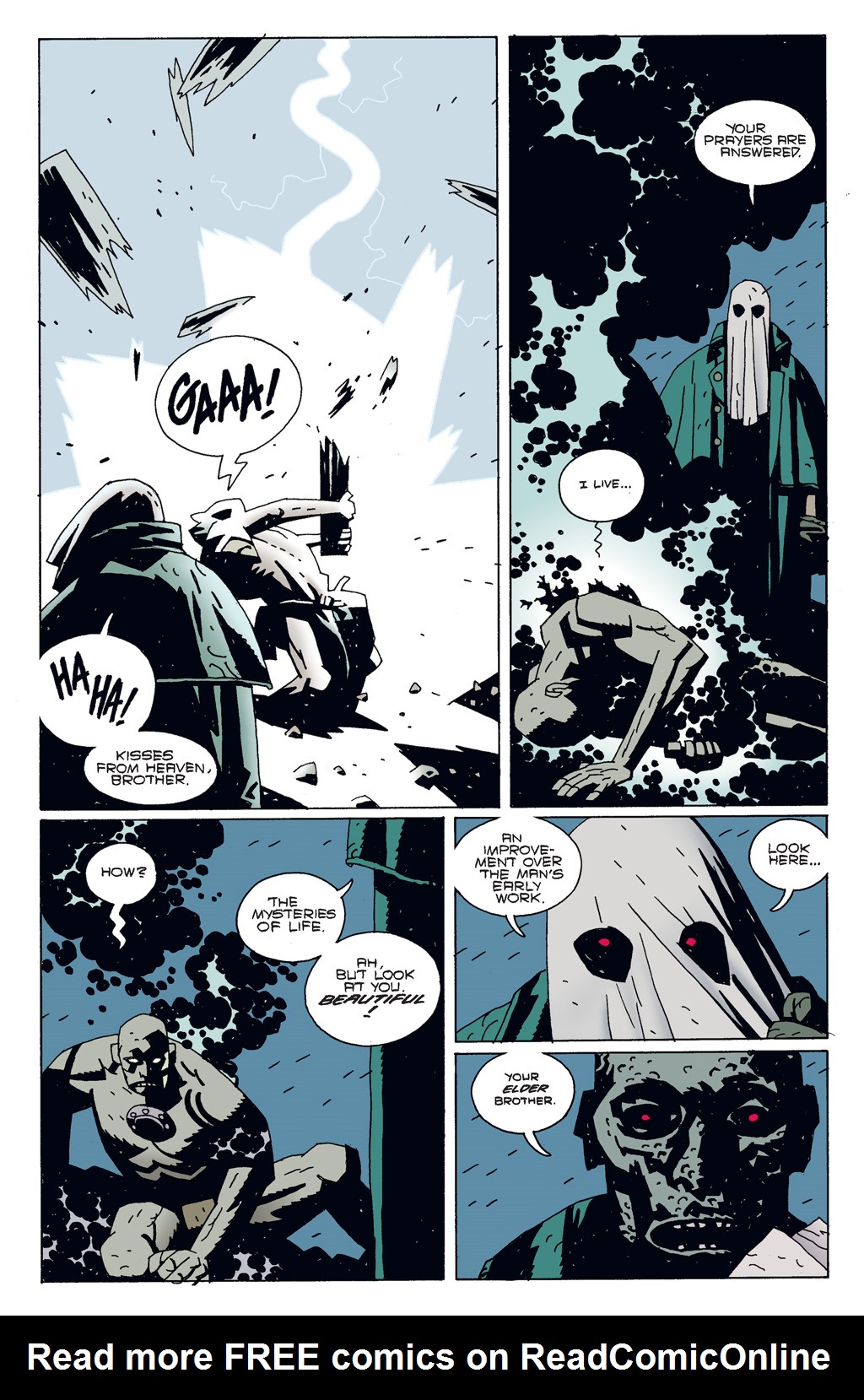 Read online Hellboy: Almost Colossus comic -  Issue #1 - 12