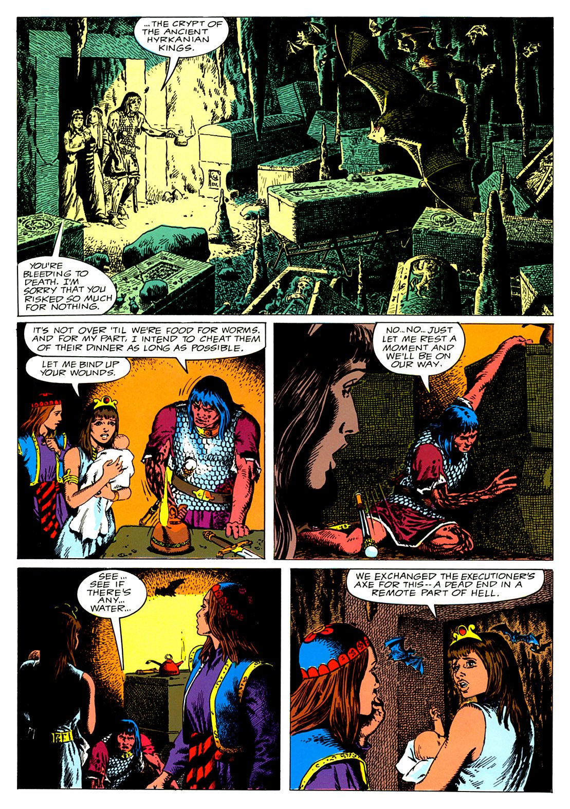 Read online Marvel Graphic Novel comic -  Issue #28 - Conan - The Reaver - 55