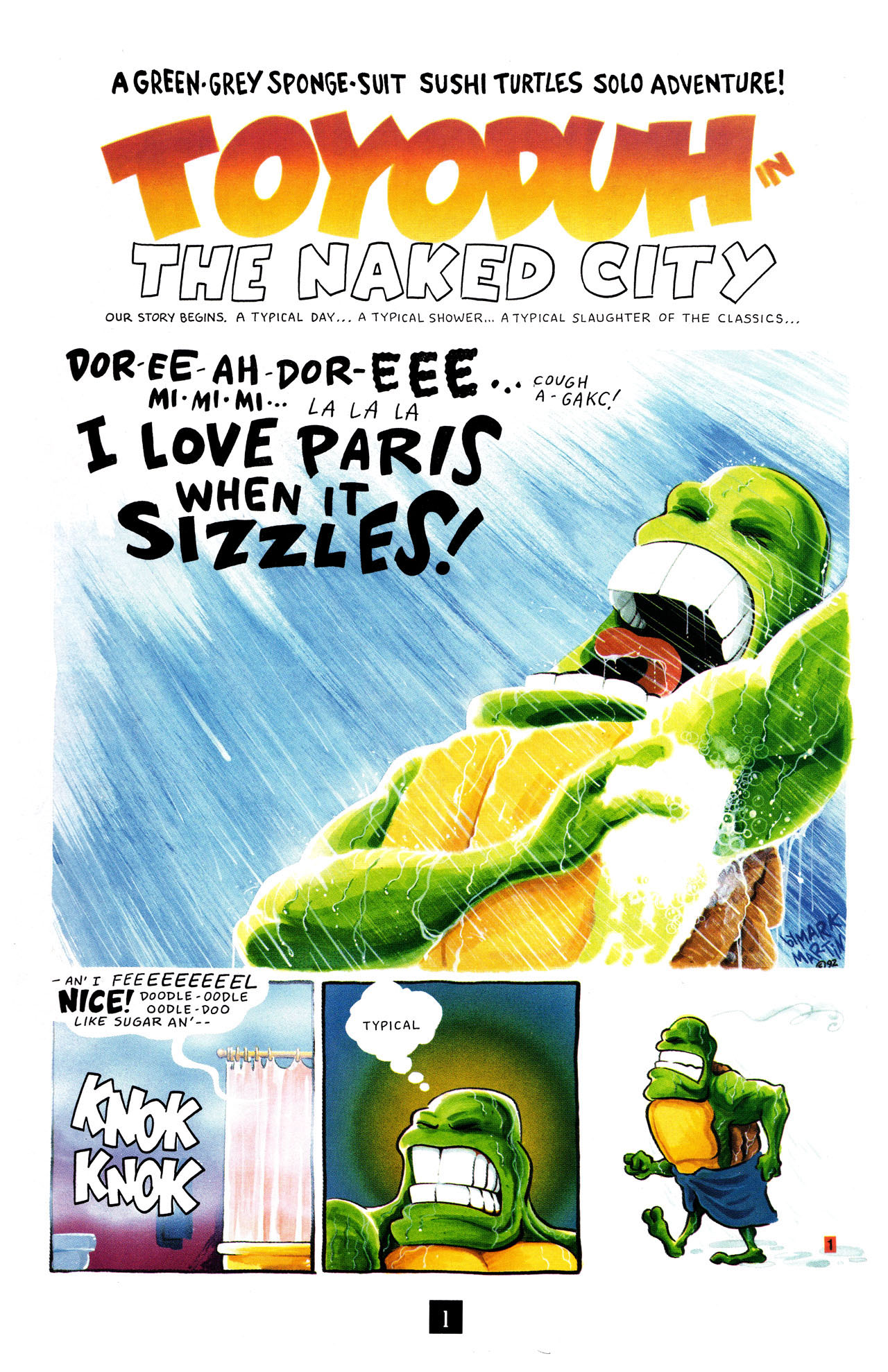 Read online Turtle Soup (1991) comic -  Issue #1 - 3