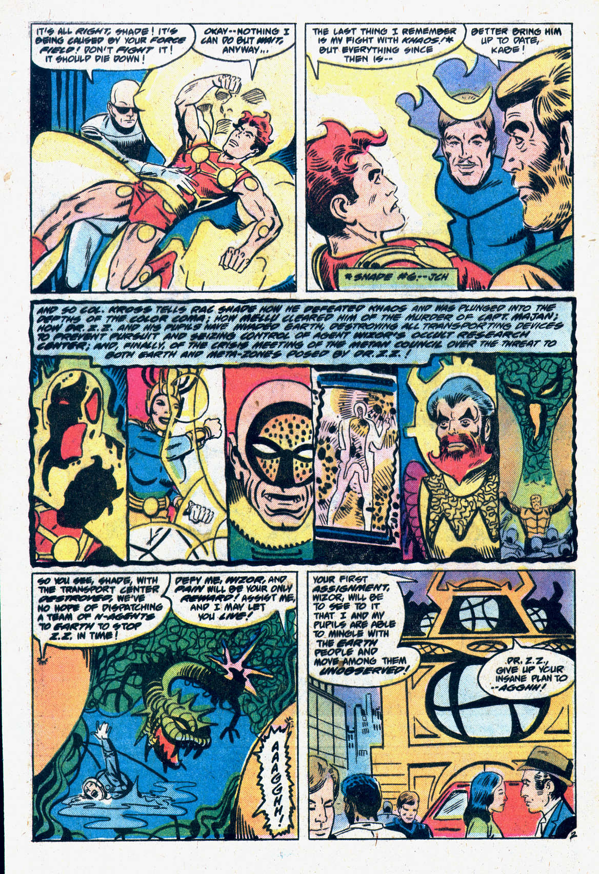 Read online Shade, the Changing Man (1977) comic -  Issue #8 - 4