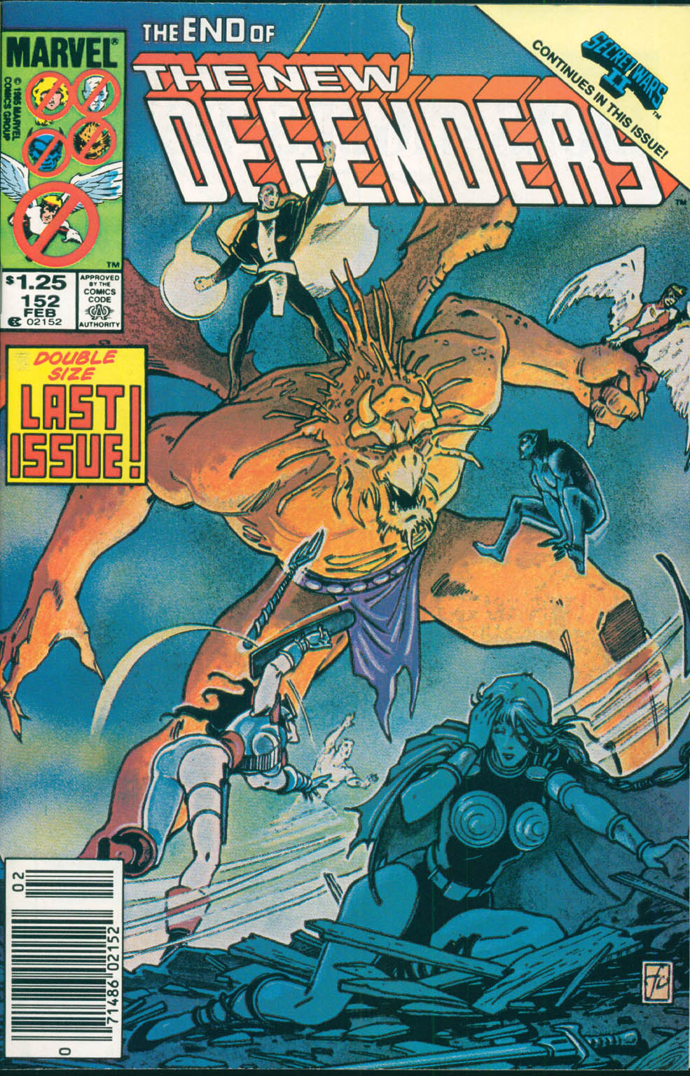 Read online The Defenders (1972) comic -  Issue #152 - 1