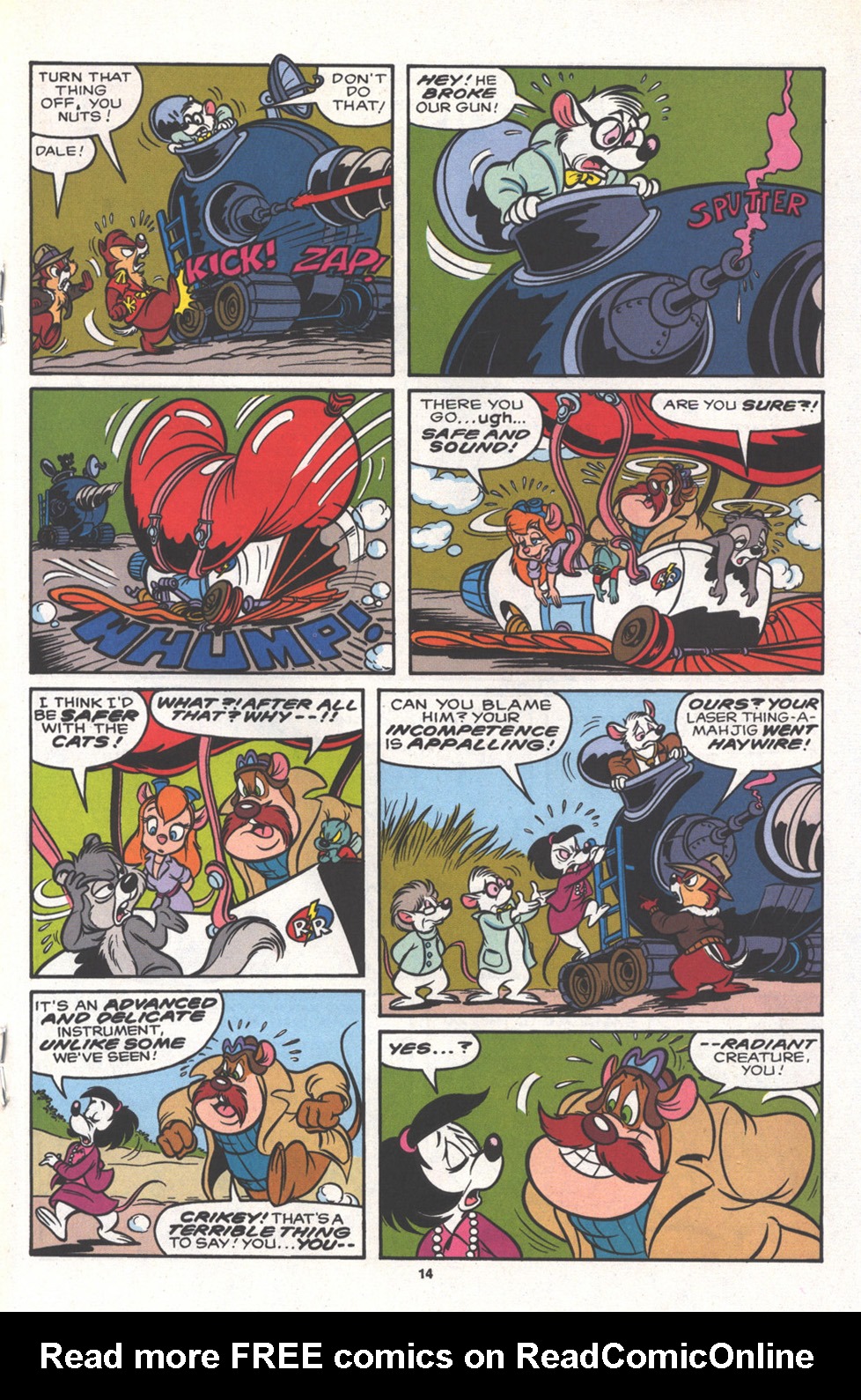 Read online Disney's Chip 'N Dale Rescue Rangers comic -  Issue #15 - 19