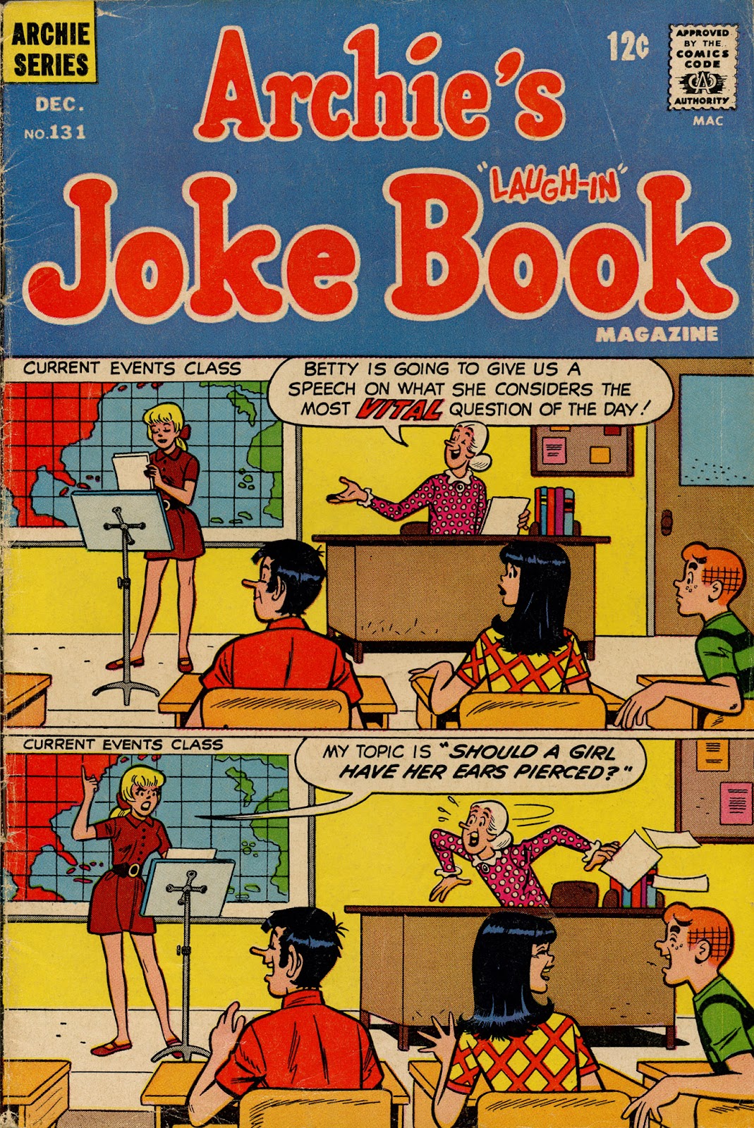 Archie's Joke Book Magazine 131 Page 1