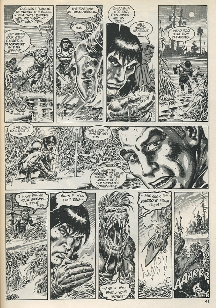 Read online The Savage Sword Of Conan comic -  Issue #135 - 39