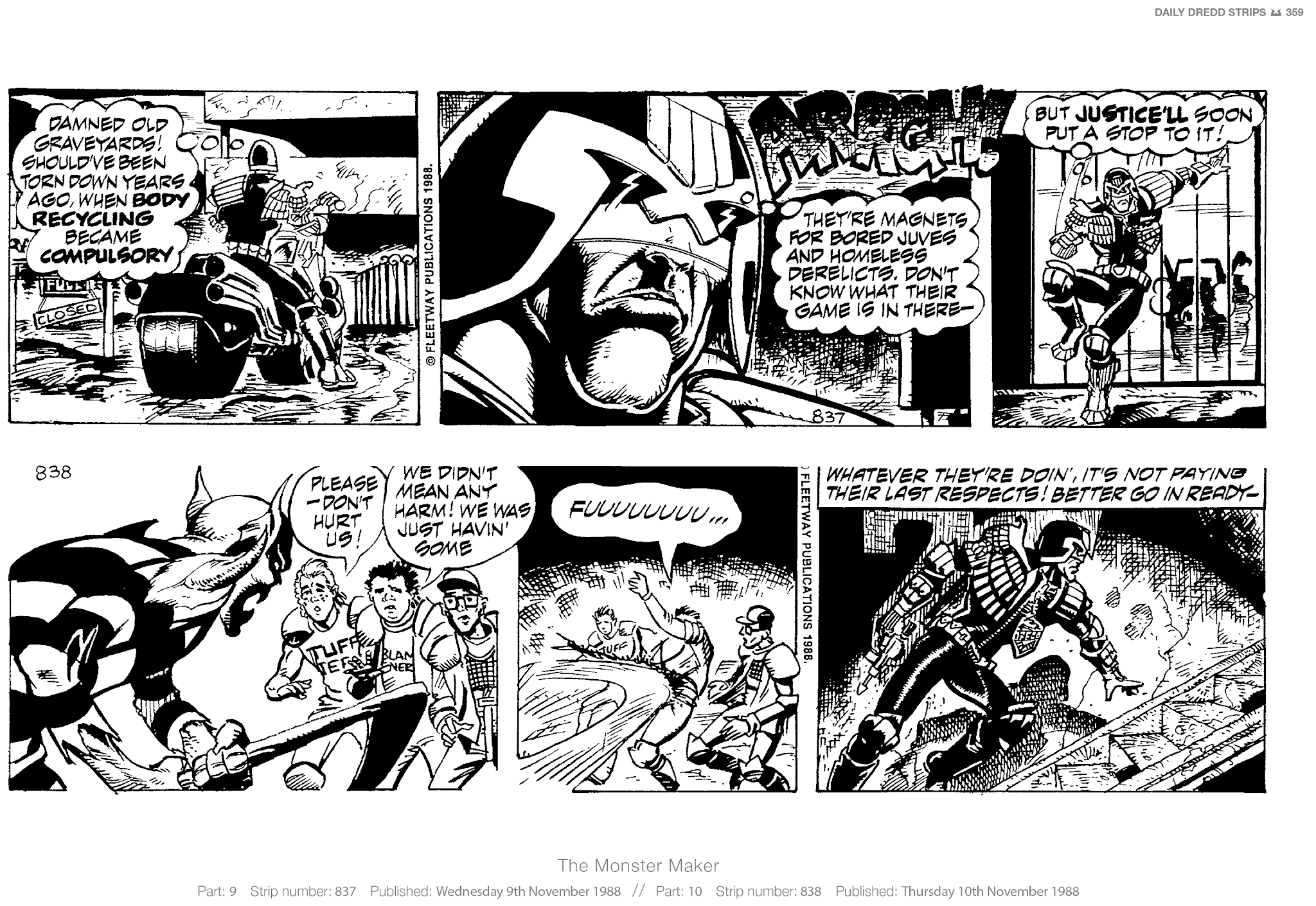 Read online Judge Dredd: The Daily Dredds comic -  Issue # TPB 2 - 362