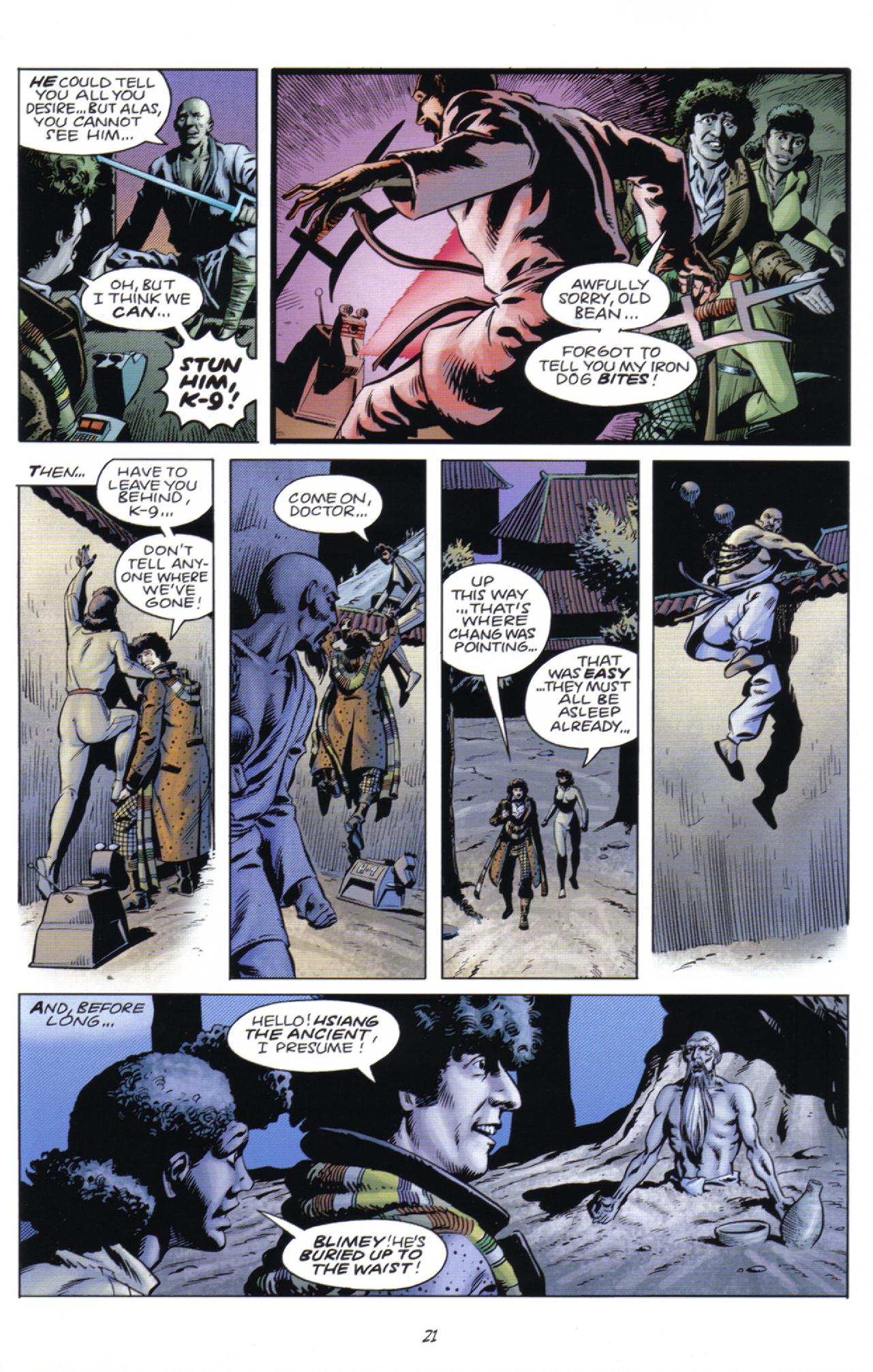 Read online Doctor Who Classics comic -  Issue #8 - 22