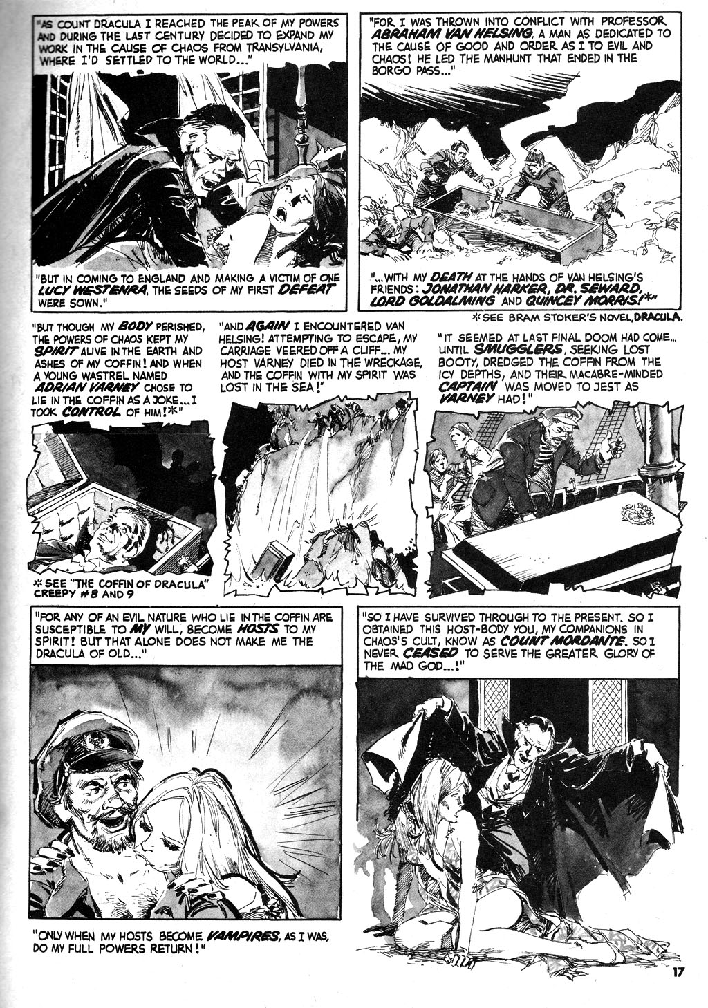Read online Vampirella (1969) comic -  Issue #16 - 17