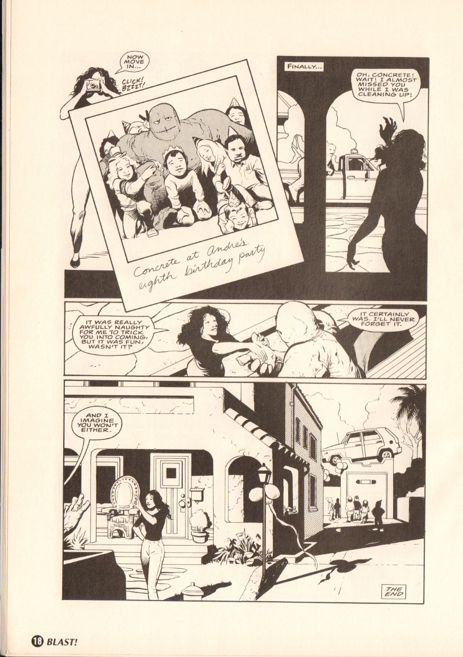 Read online Blast (1991) comic -  Issue #1 - 20