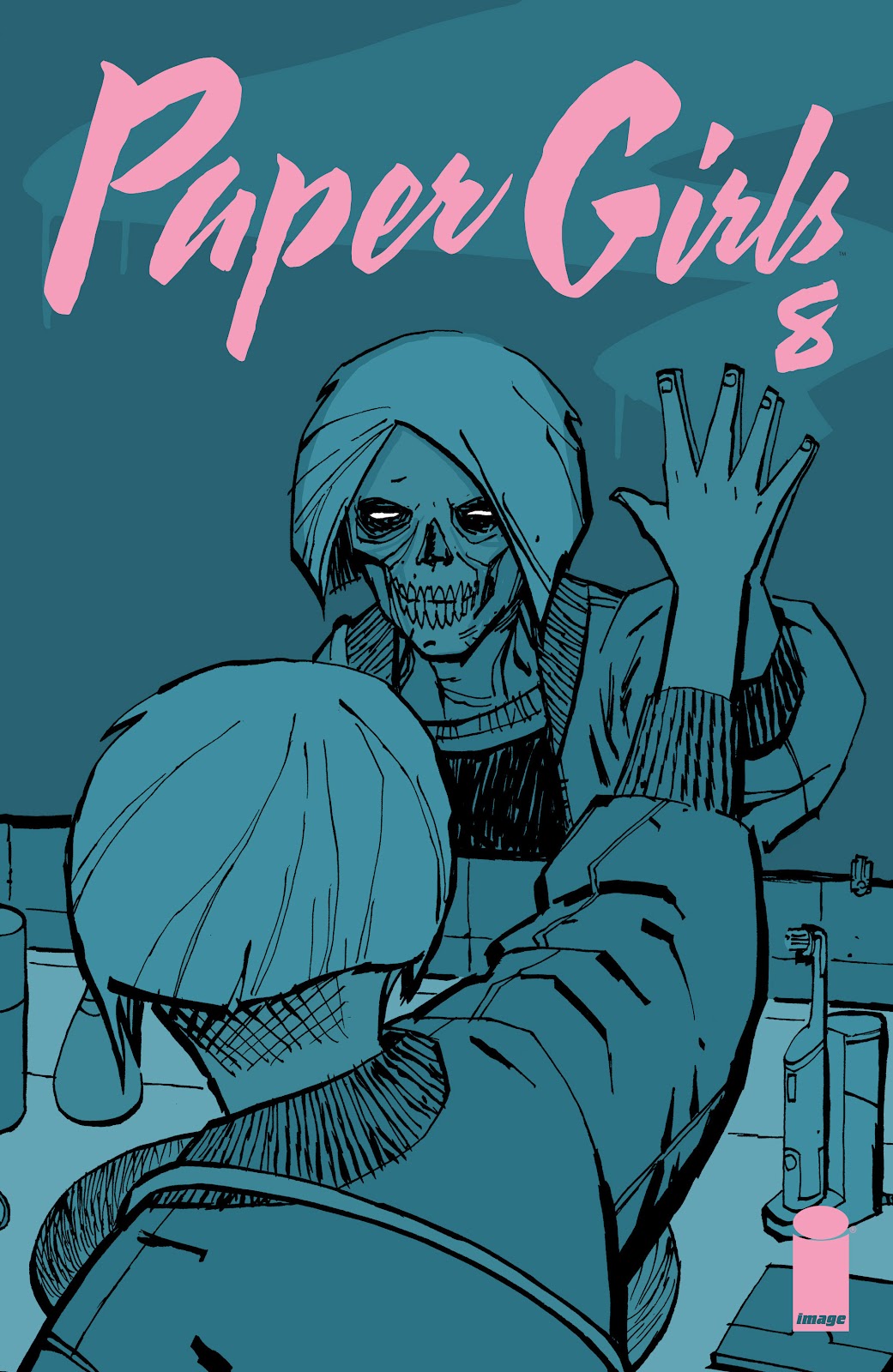 Paper Girls issue 8 - Page 1