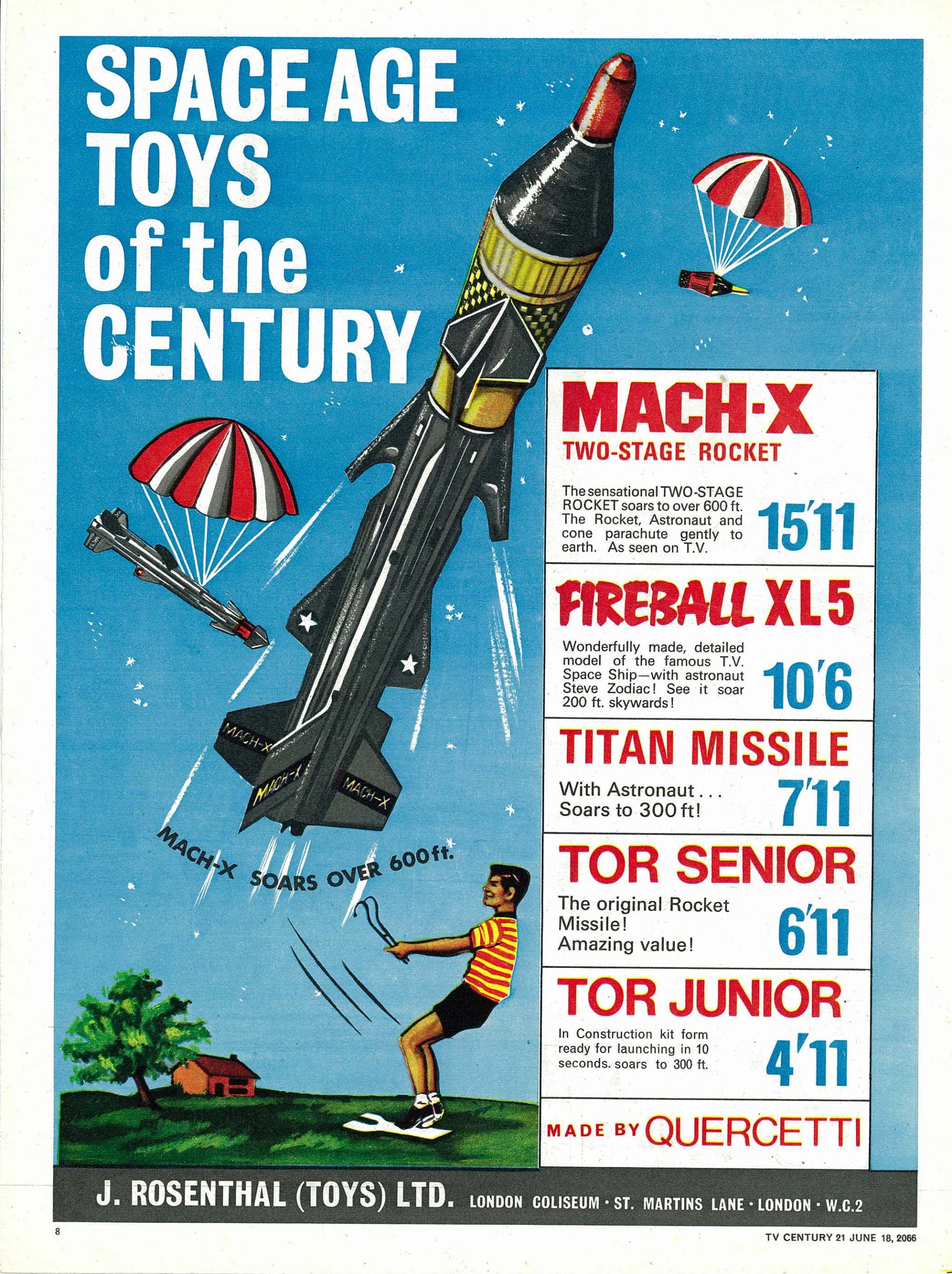 Read online TV Century 21 (TV 21) comic -  Issue #74 - 8