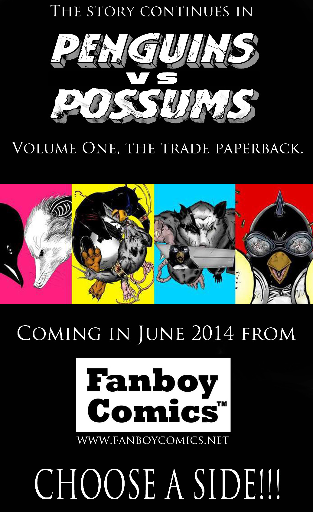 Read online Free Comic Book Day 2014 comic -  Issue # Penguins vs. Possums 001 - FCBD Edition - 28