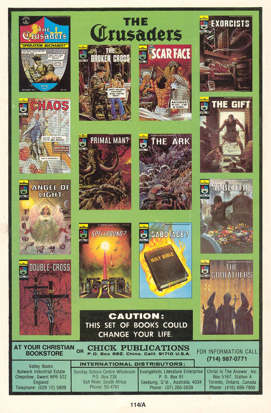 Read online The Crusaders (1974) comic -  Issue #14 - 36