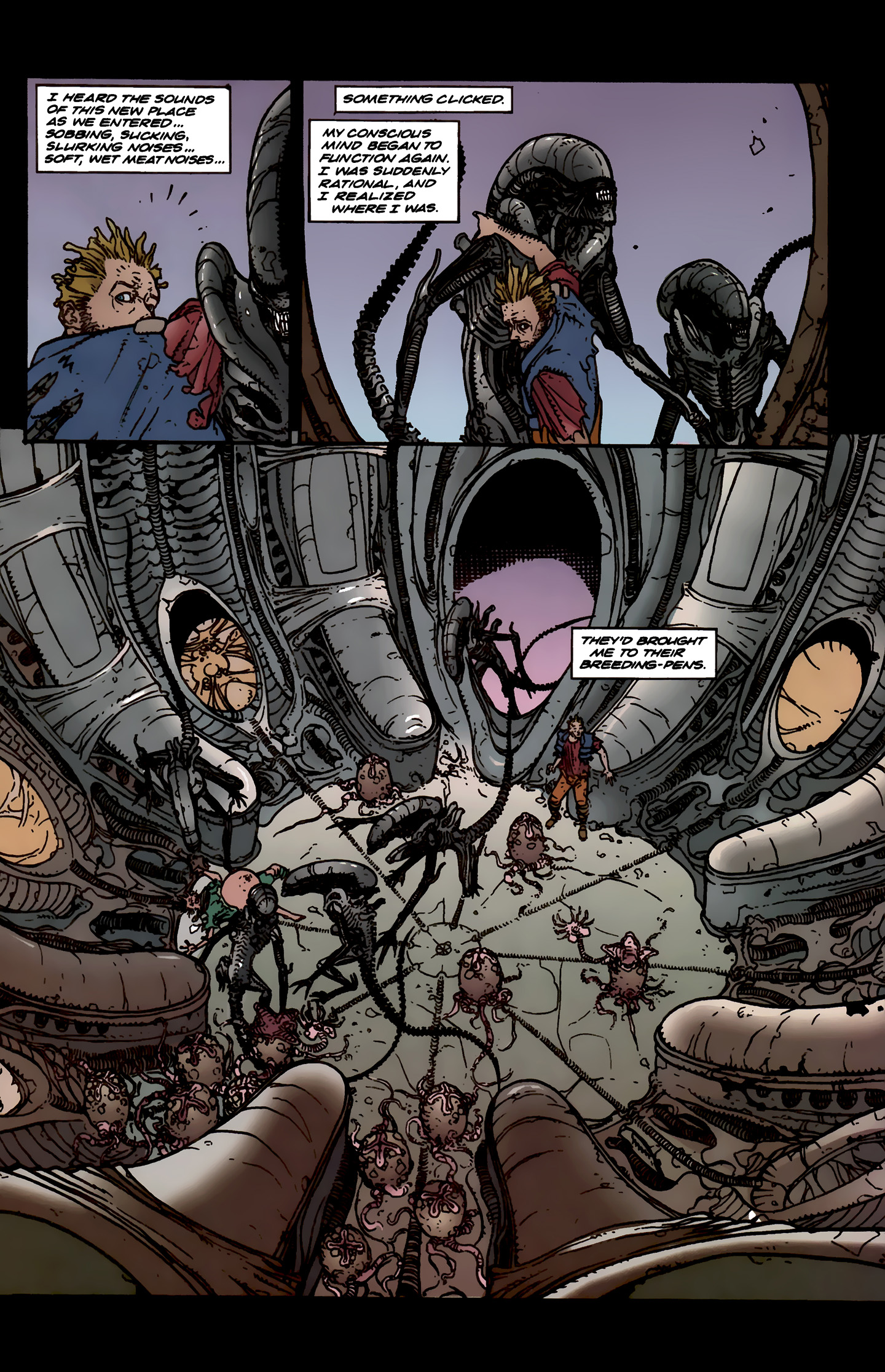 Read online Aliens: Labyrinth comic -  Issue #3 - 17