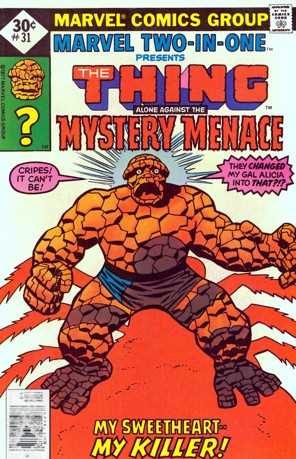Marvel Two-In-One (1974) issue 31 - Page 1