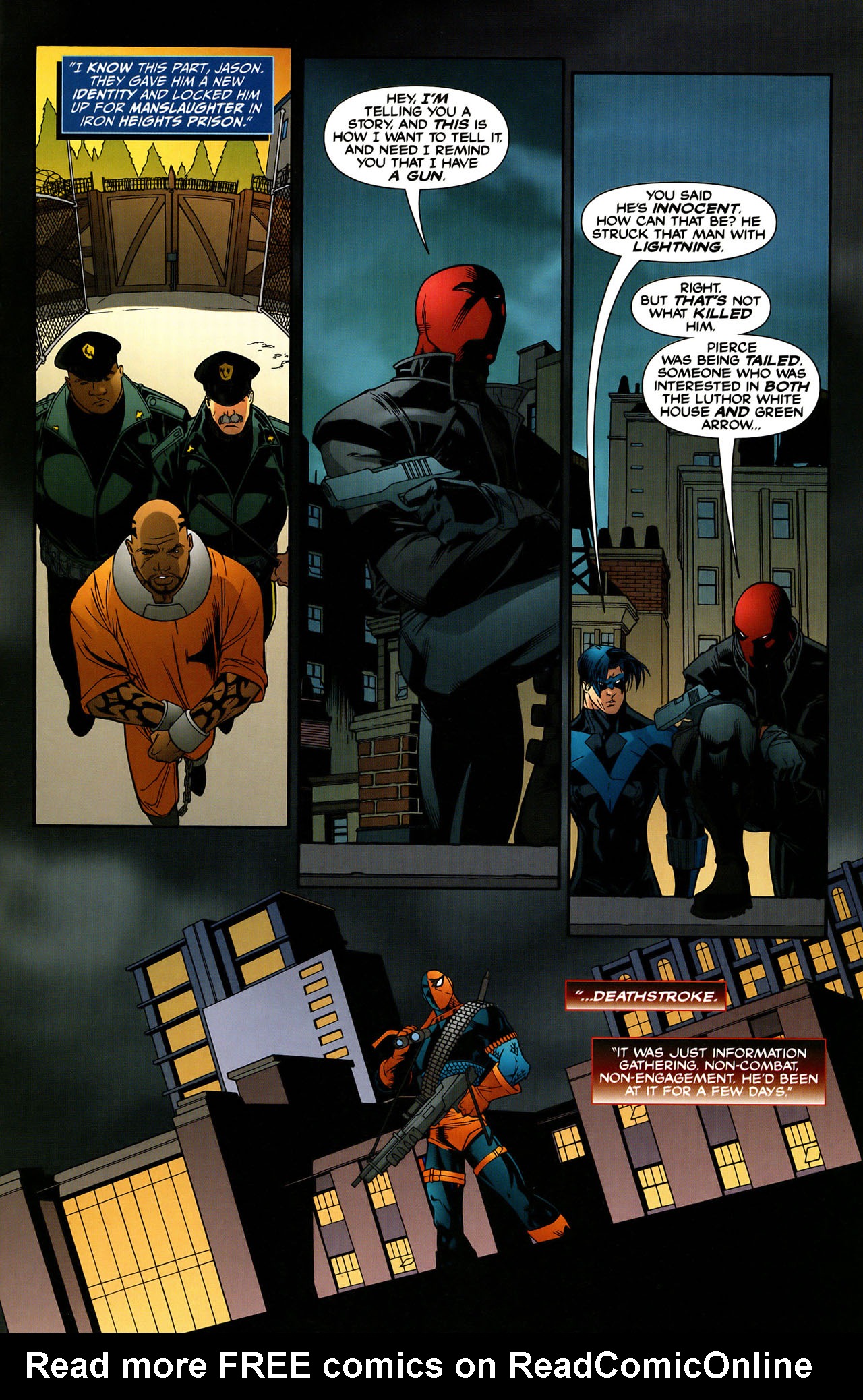 Read online Outsiders (2003) comic -  Issue #45 - 16