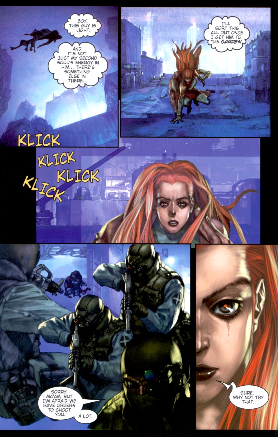 Read online Defiance comic -  Issue #4 - 9