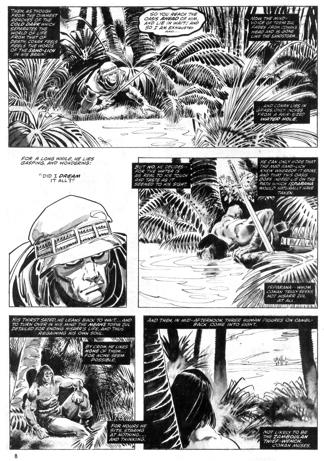 Read online The Savage Sword Of Conan comic -  Issue #55 - 8