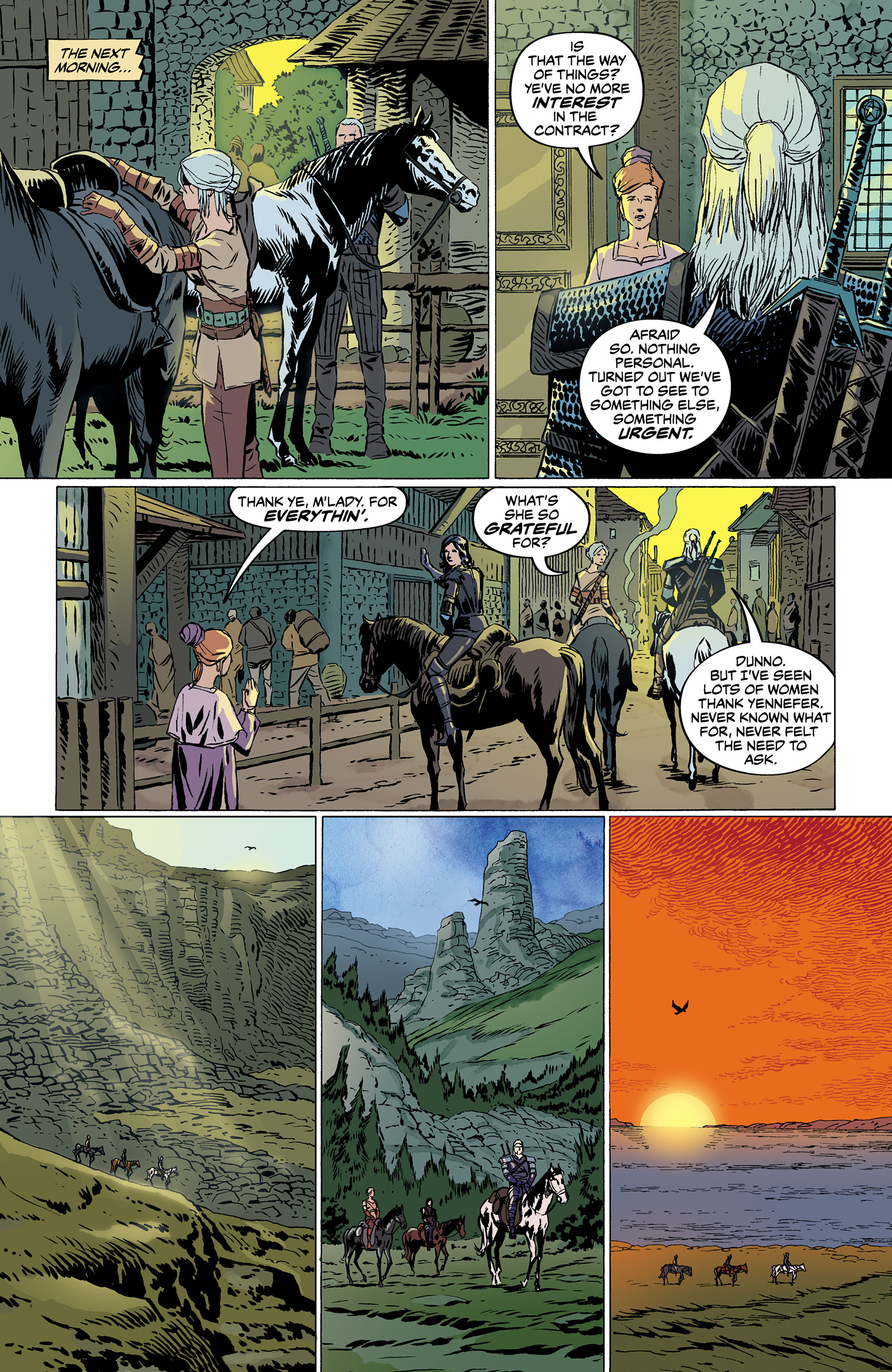 Read online The Witcher: Curse of Crows comic -  Issue #3 - 13