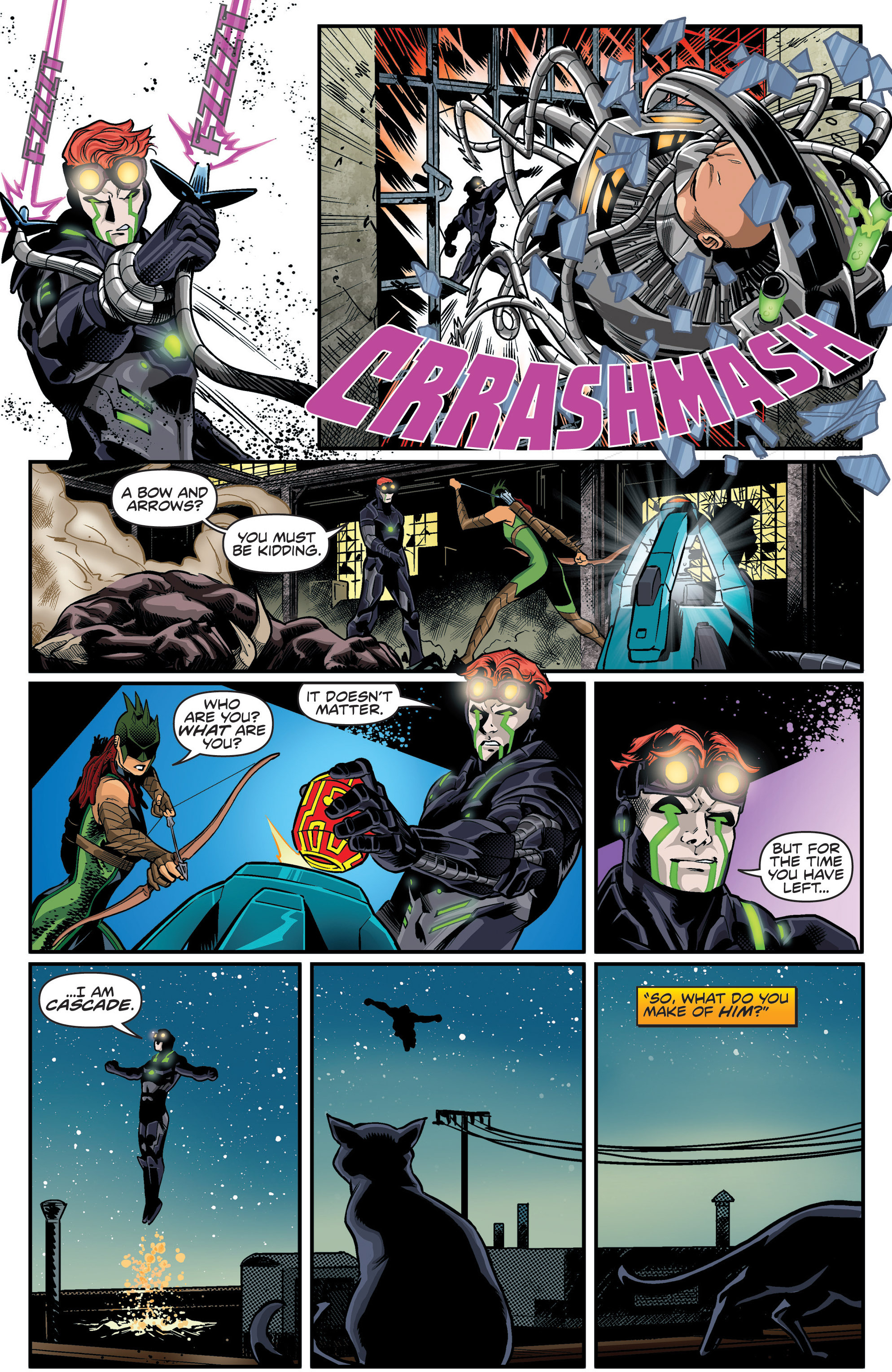 Read online Actionverse comic -  Issue #5 - 10
