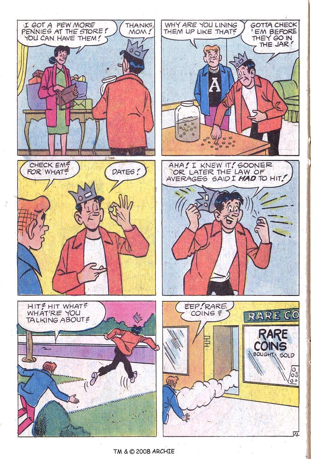 Read online Jughead (1965) comic -  Issue #272 - 16