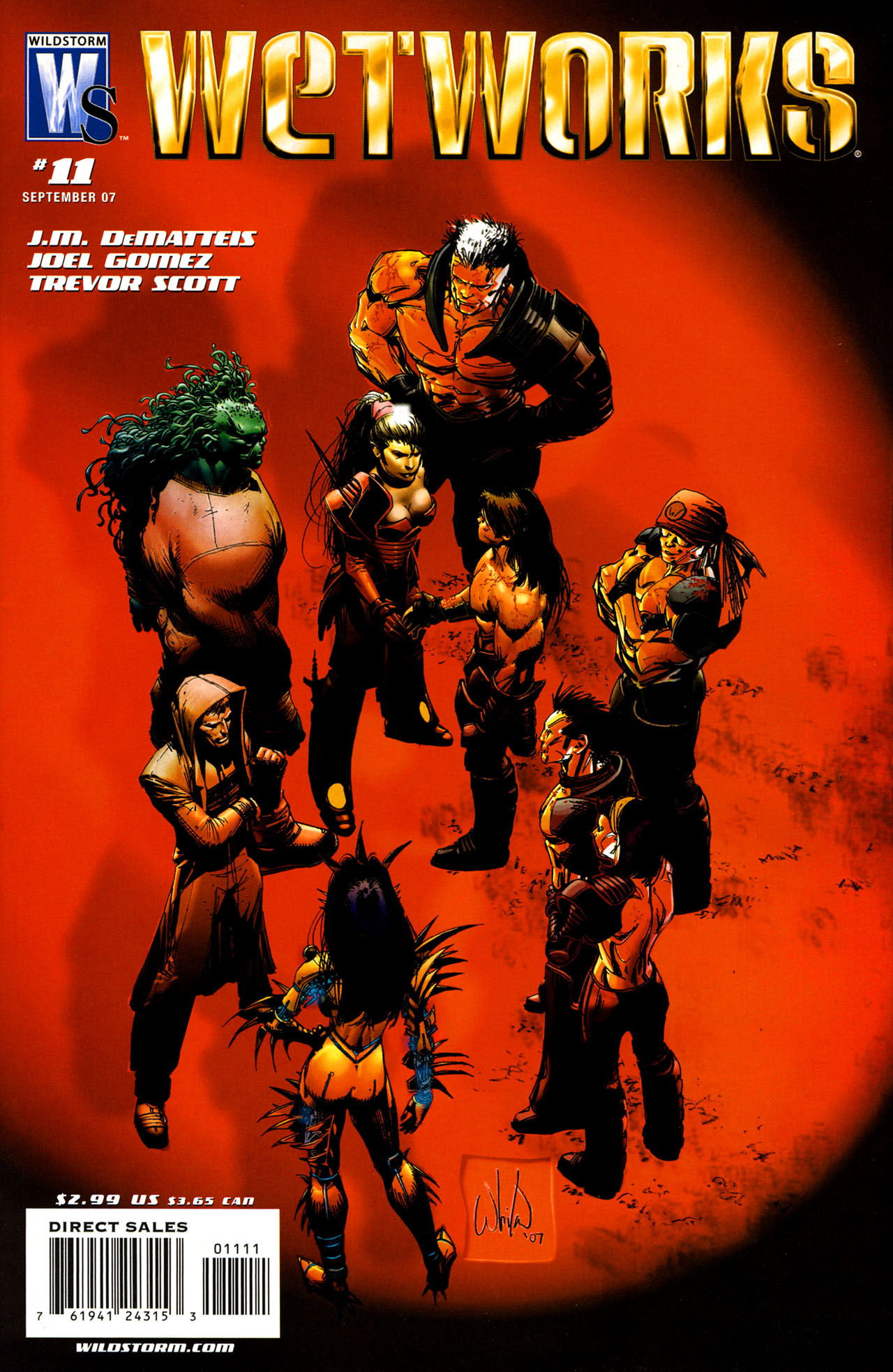 Read online Wetworks (2006) comic -  Issue #11 - 1